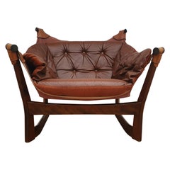 Lounge Chair "Trega" by Tormod Alnaes for Sørliemøbler, Original Condition