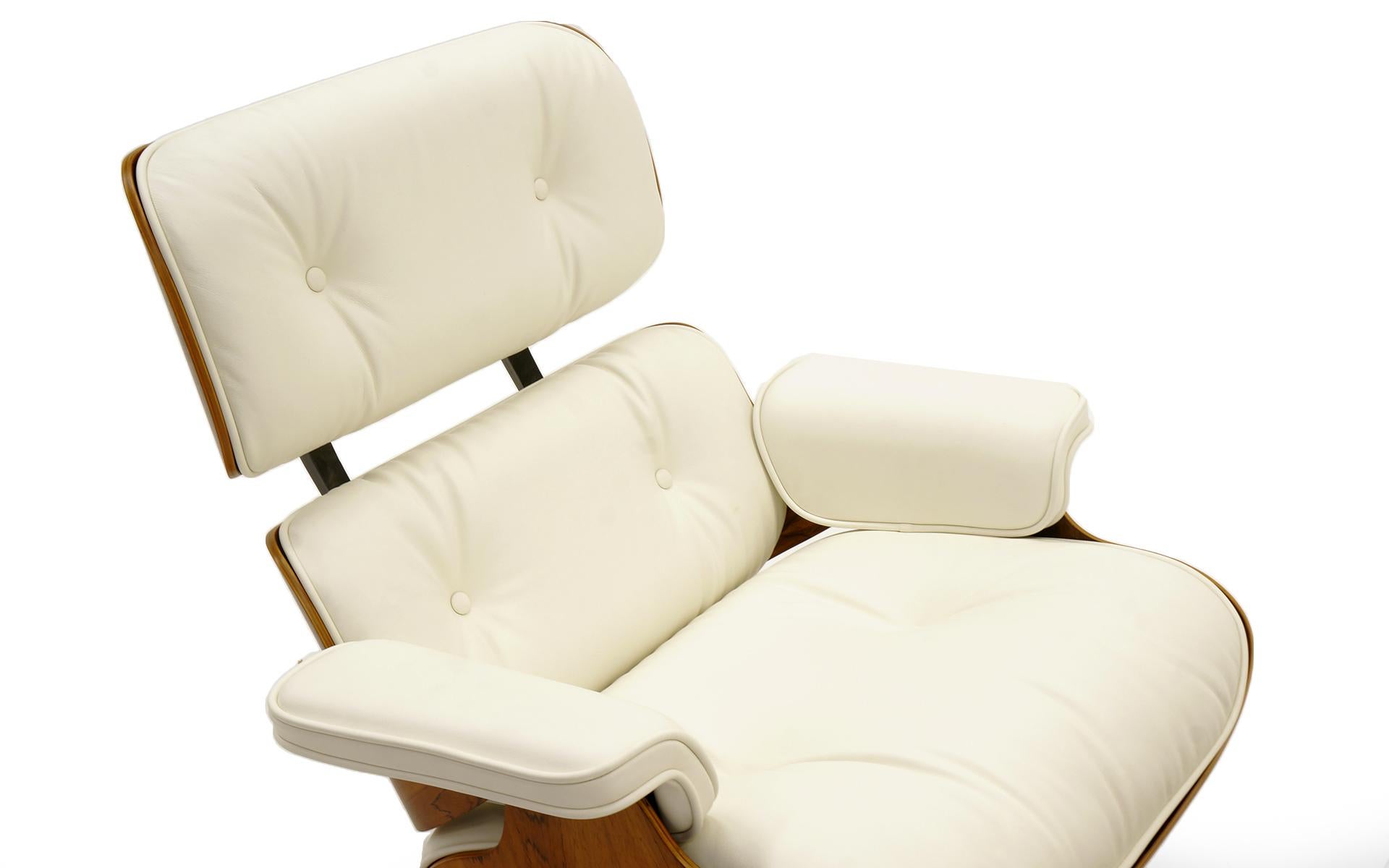 eames chair white leather