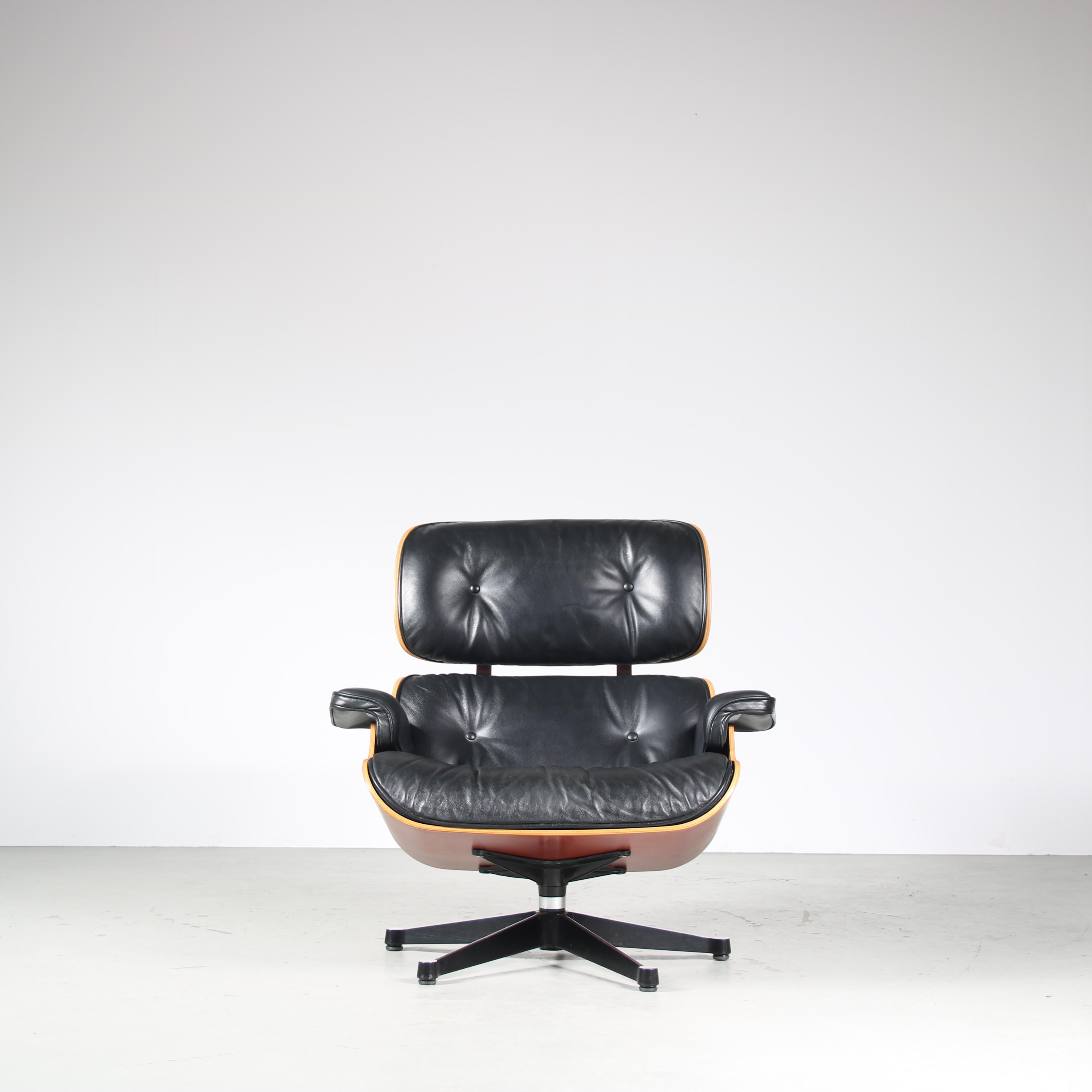 Lounge Chair with Ottoman by Charles & Ray Eames for Vitra, Germany 2004 6