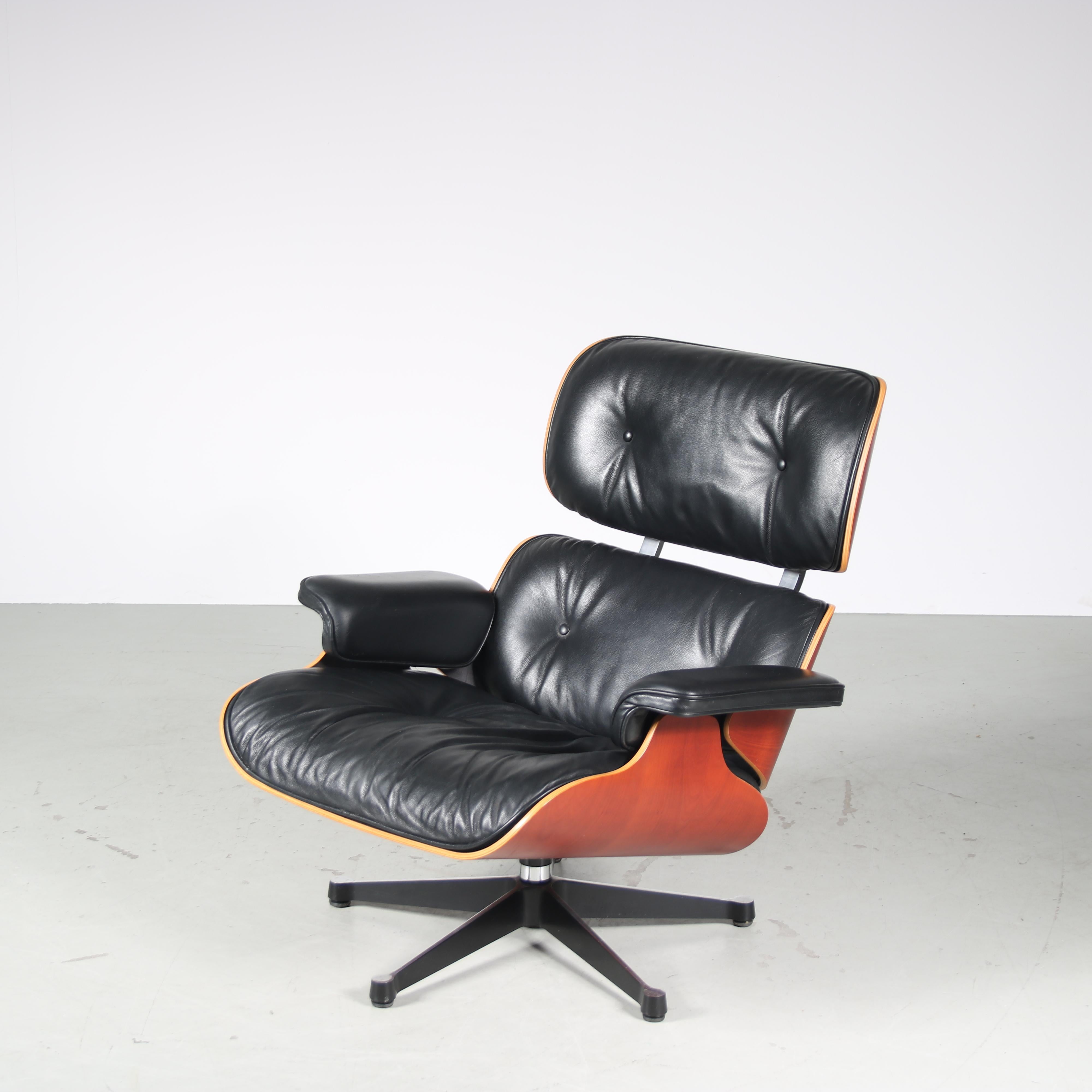 Lounge Chair with Ottoman by Charles & Ray Eames for Vitra, Germany 2004 2