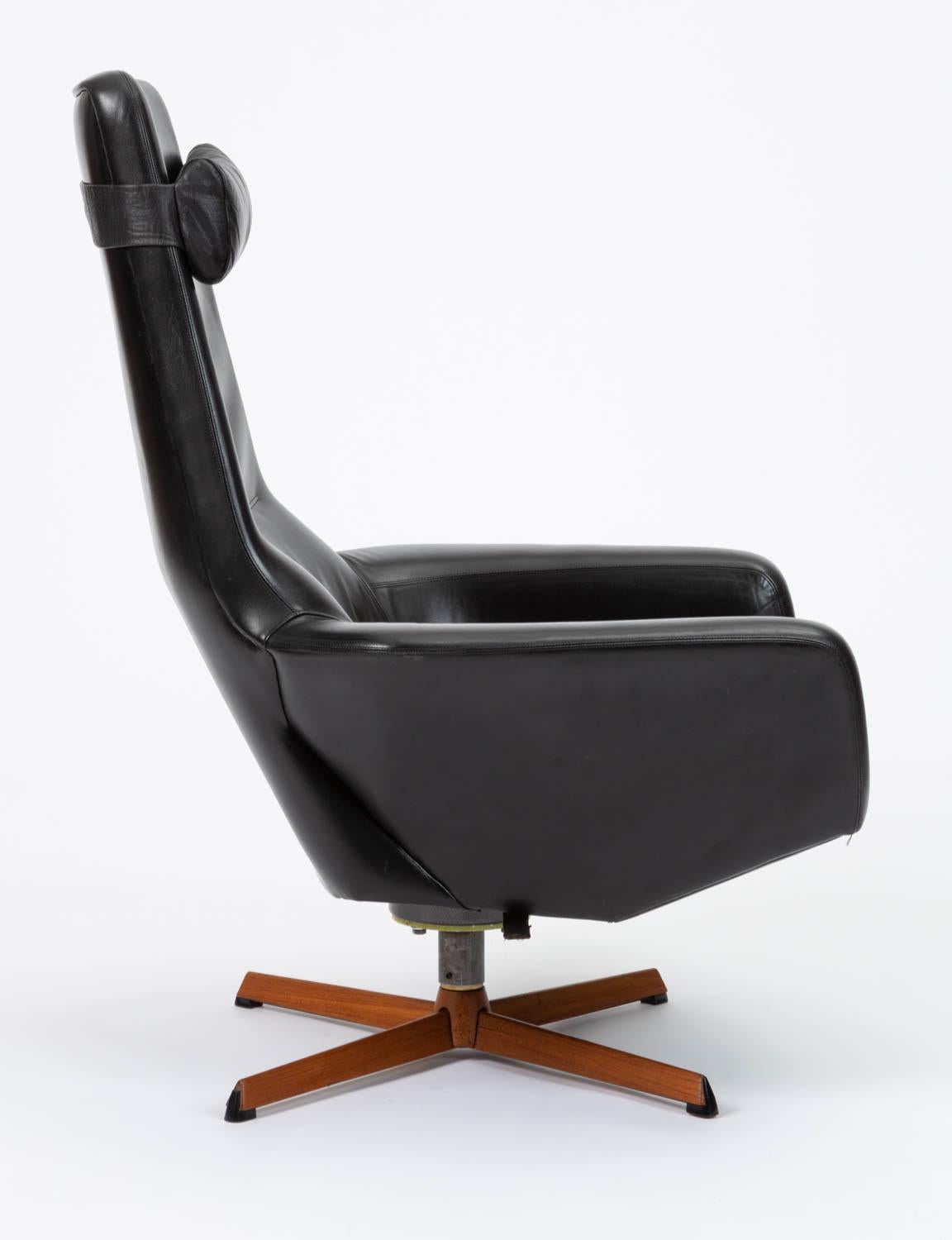 Lounge Chair with Ottoman by Ib Madsen & Acton Schübell for Madsen & Schübell 3