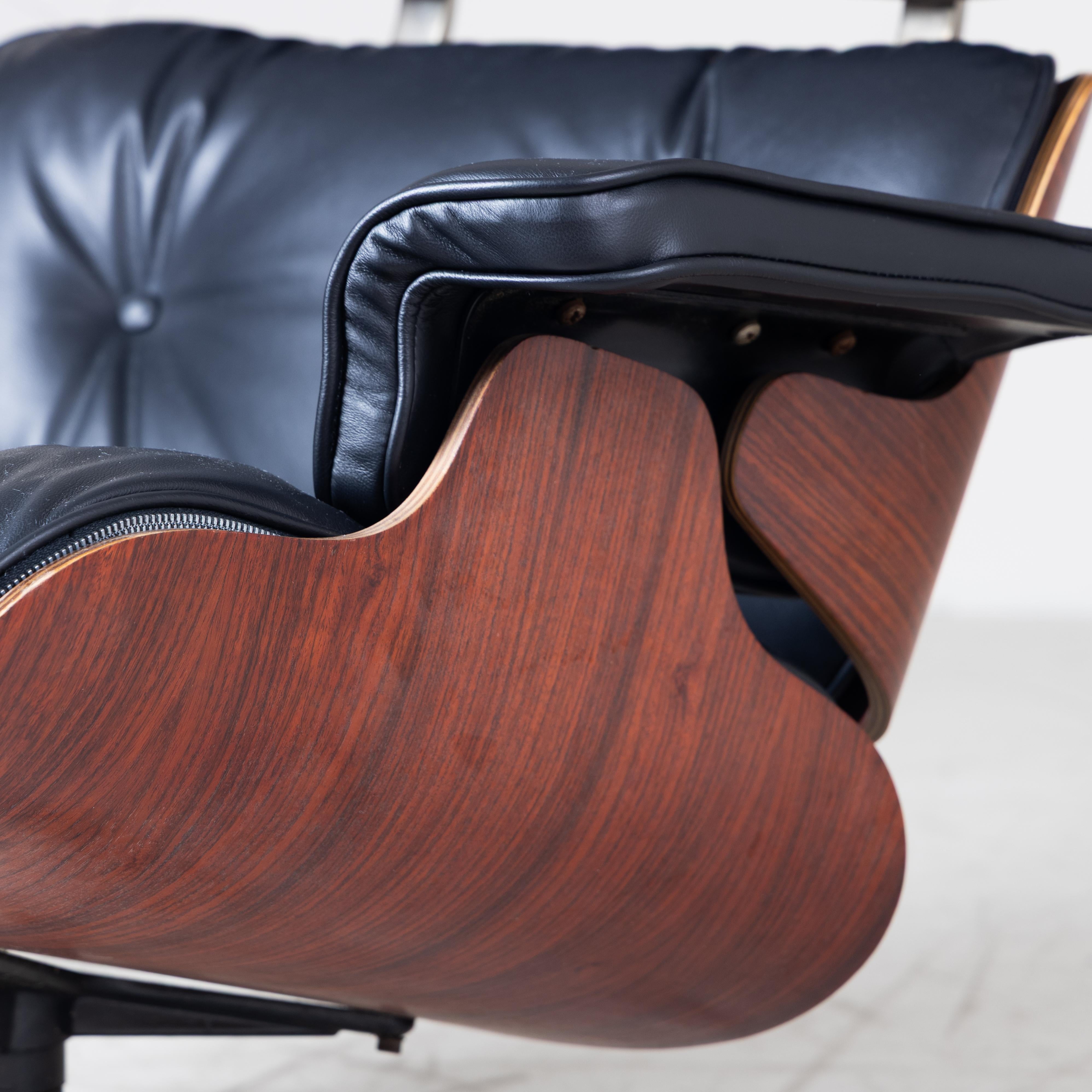 Chaise longue avec pouf, Charles et Ray Eames, Knoll en vente 4