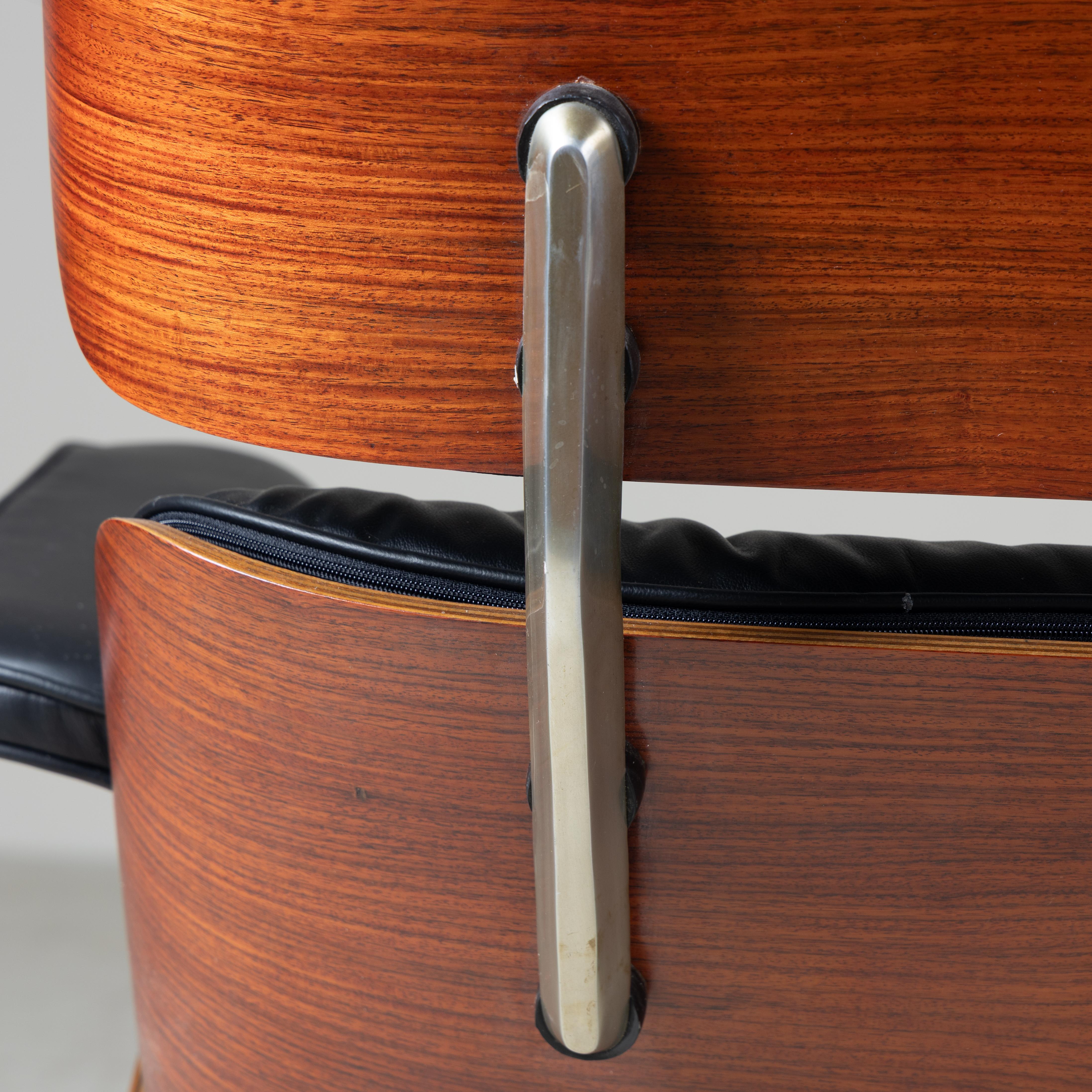 Chaise longue avec pouf, Charles et Ray Eames, Knoll en vente 1