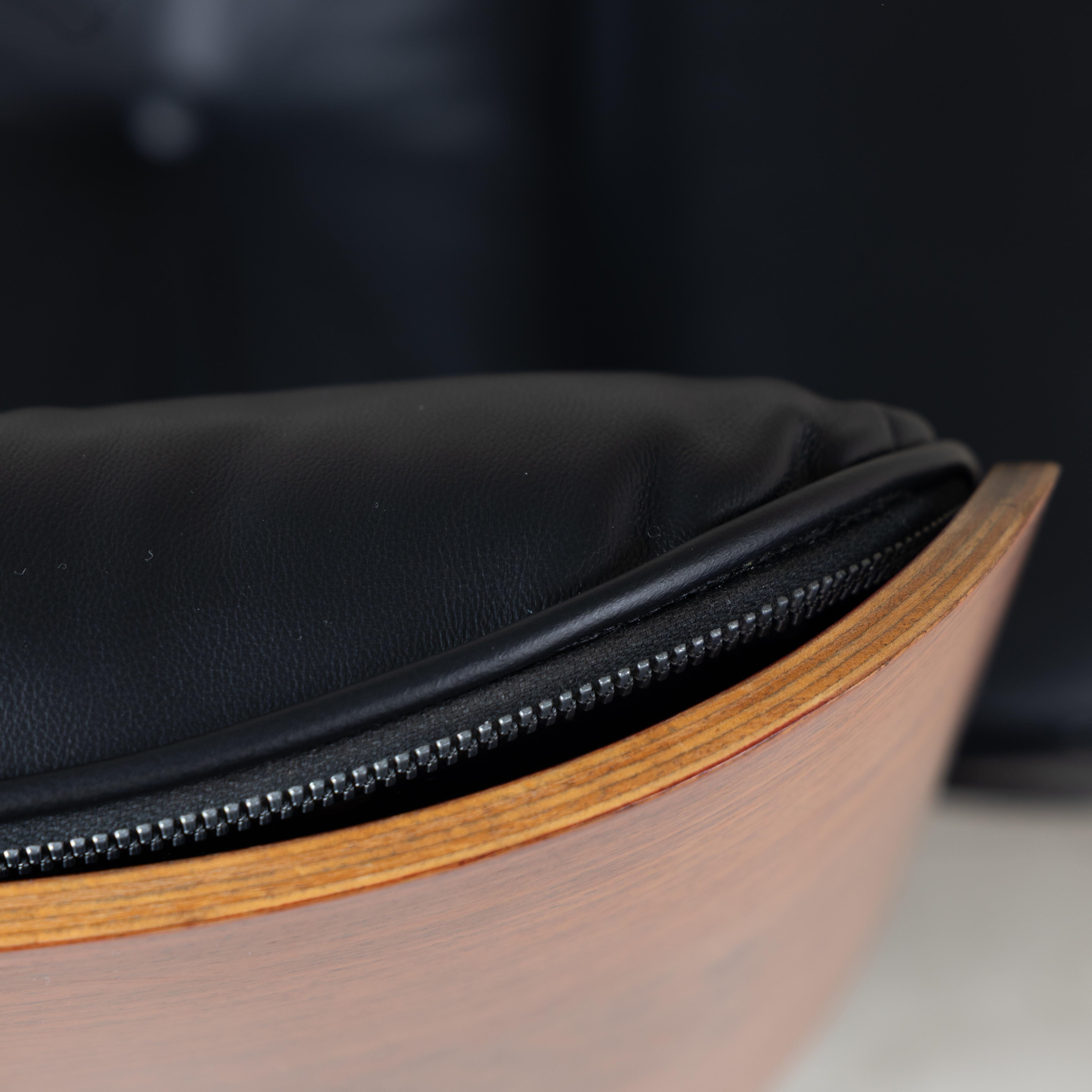 Chaise longue avec pouf, Charles et Ray Eames, Knoll en vente 2