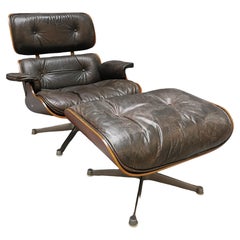 Lounge Chair with pouf, Charles e Ray Eames, Knoll