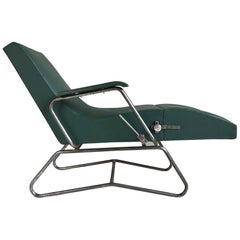 Lounge Chair with System, Dupré-Perrin / Maurice Barret, France, 1930