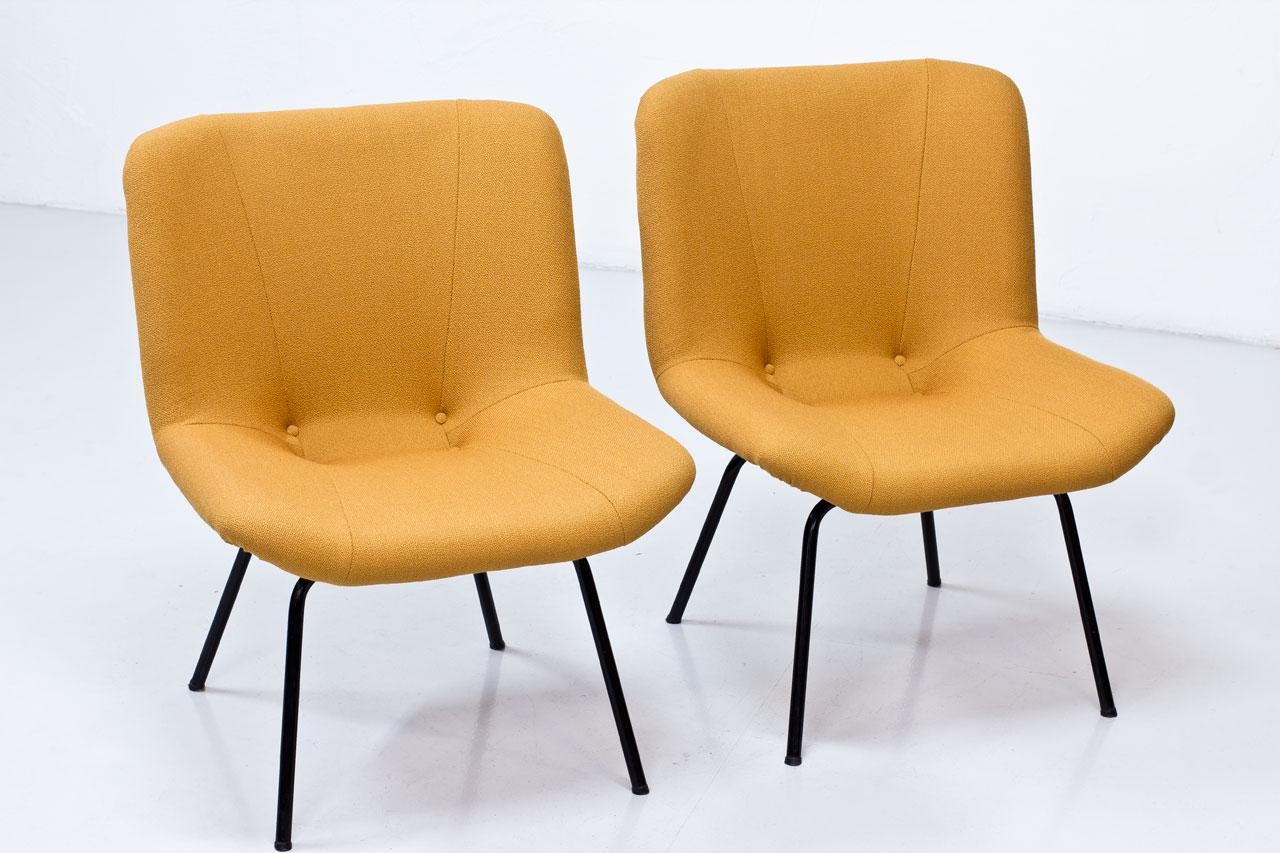 Lounge Chairs by Carl Gustaf Hiort Af Ornäs, Finland, 1950s 4