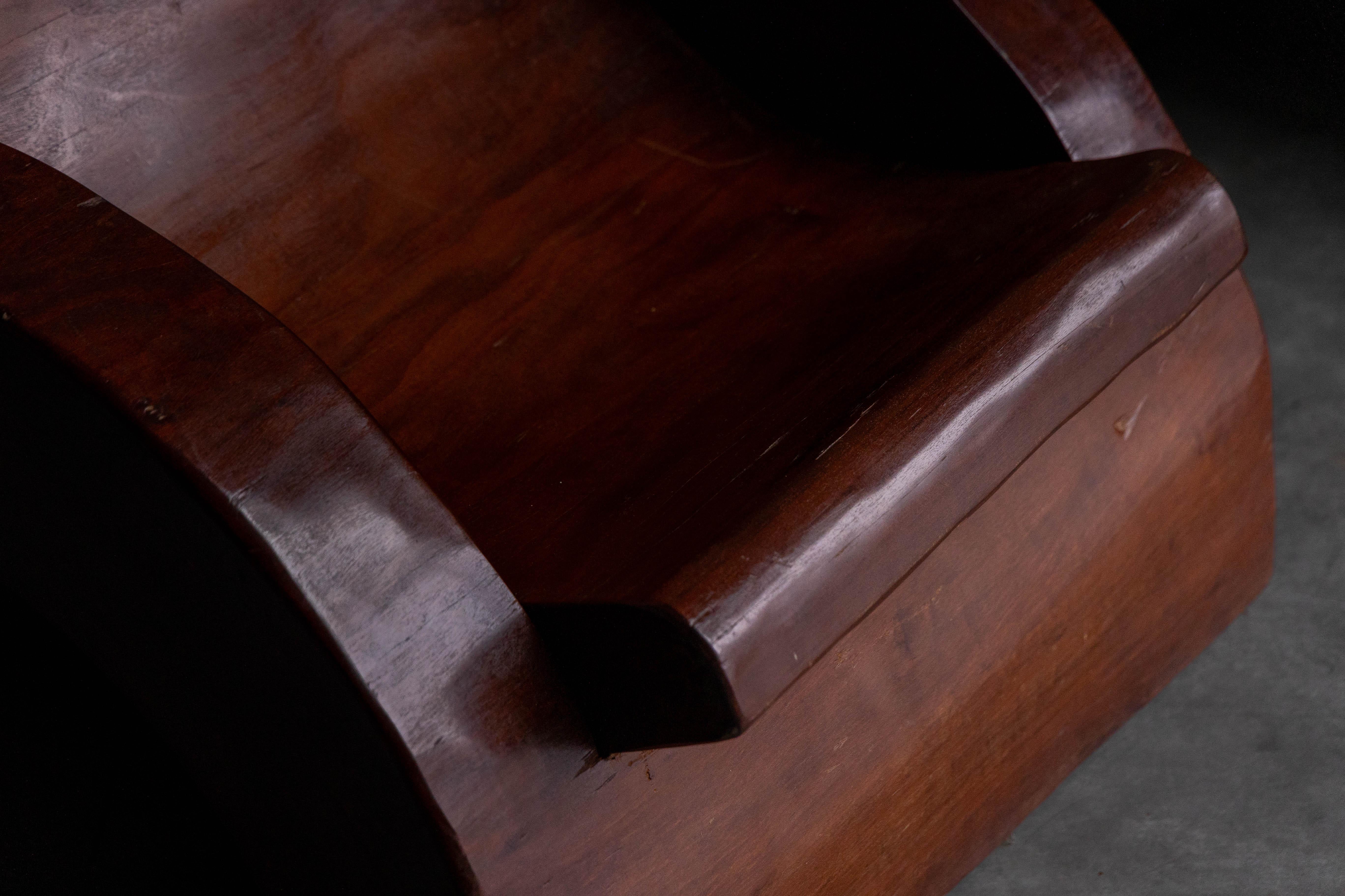 Lounge Chairs and Coffee Table by José Zanine Caldas, Brazil, 1970s For Sale 3