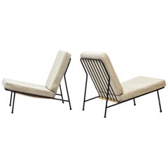 Chaises longues par Alf Svensson pour Ljungs Industrier, Suède, milieu du siècle, années 1950