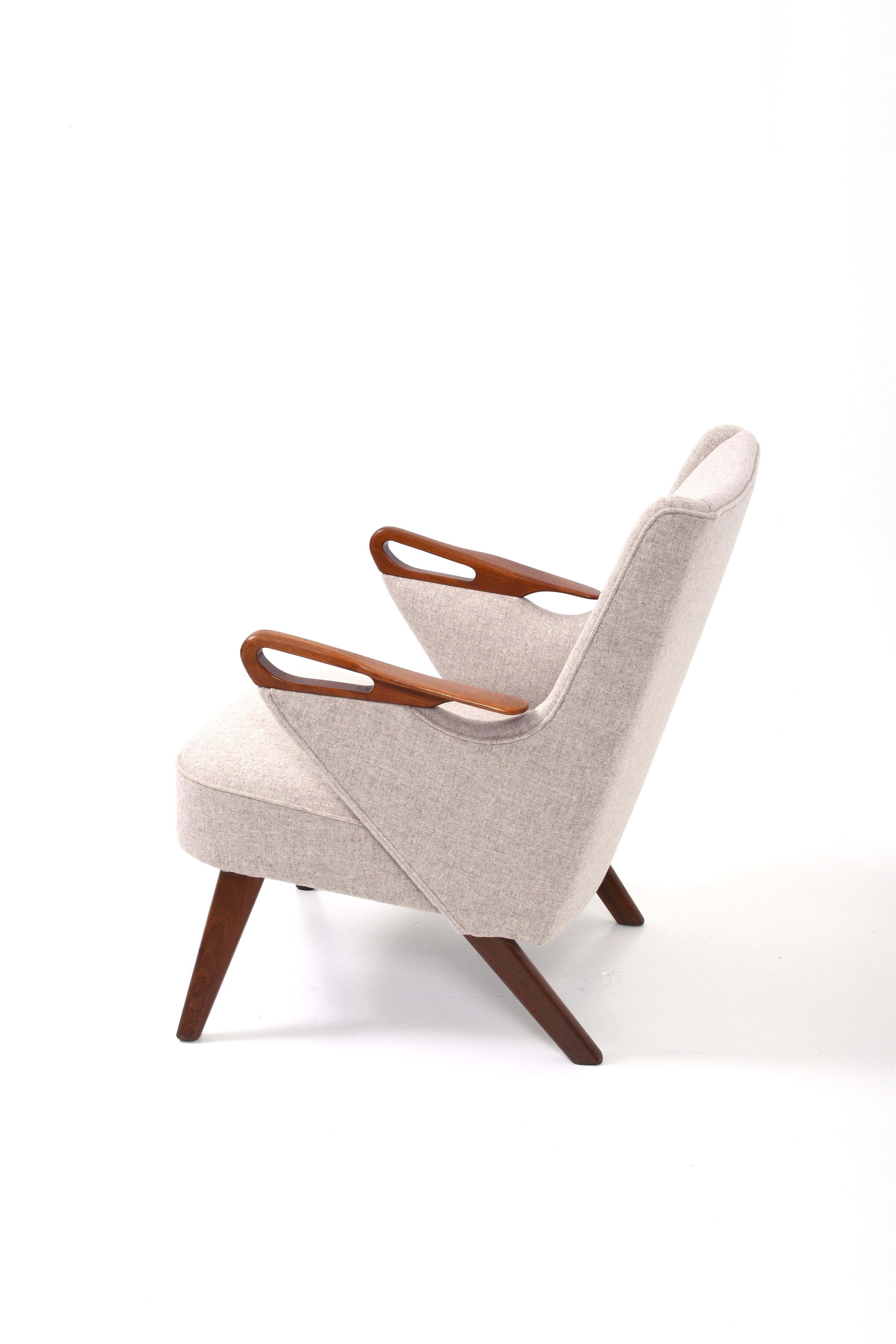 Chaises longues par Chresten Findahl Brodersen pour Findahl Møbelfabrik, ensemble de 2 en vente 4