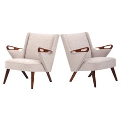 Lounge Chairs by Chresten Findahl Brodersen for Findahl Møbelfabrik, Set of 2