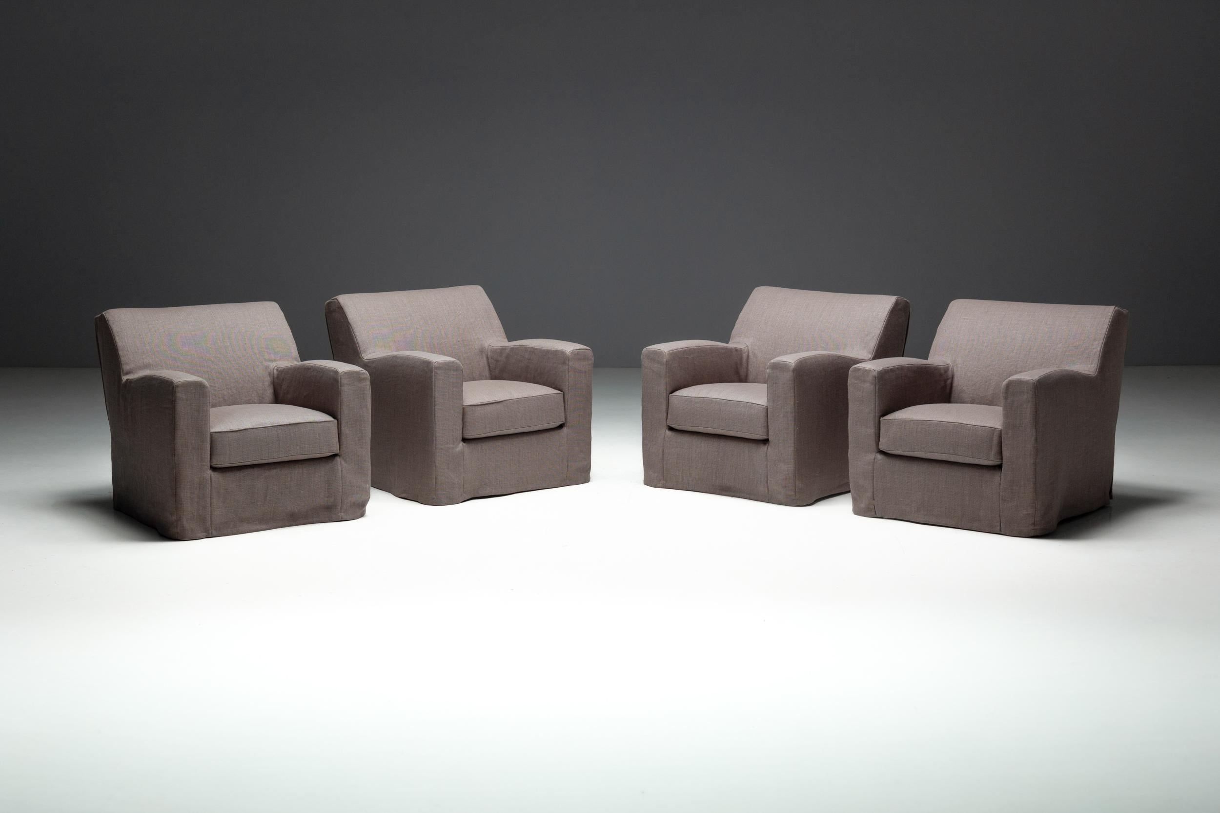 Sedie da salotto di Christian Liaigre, Francia, anni '90 in vendita 9