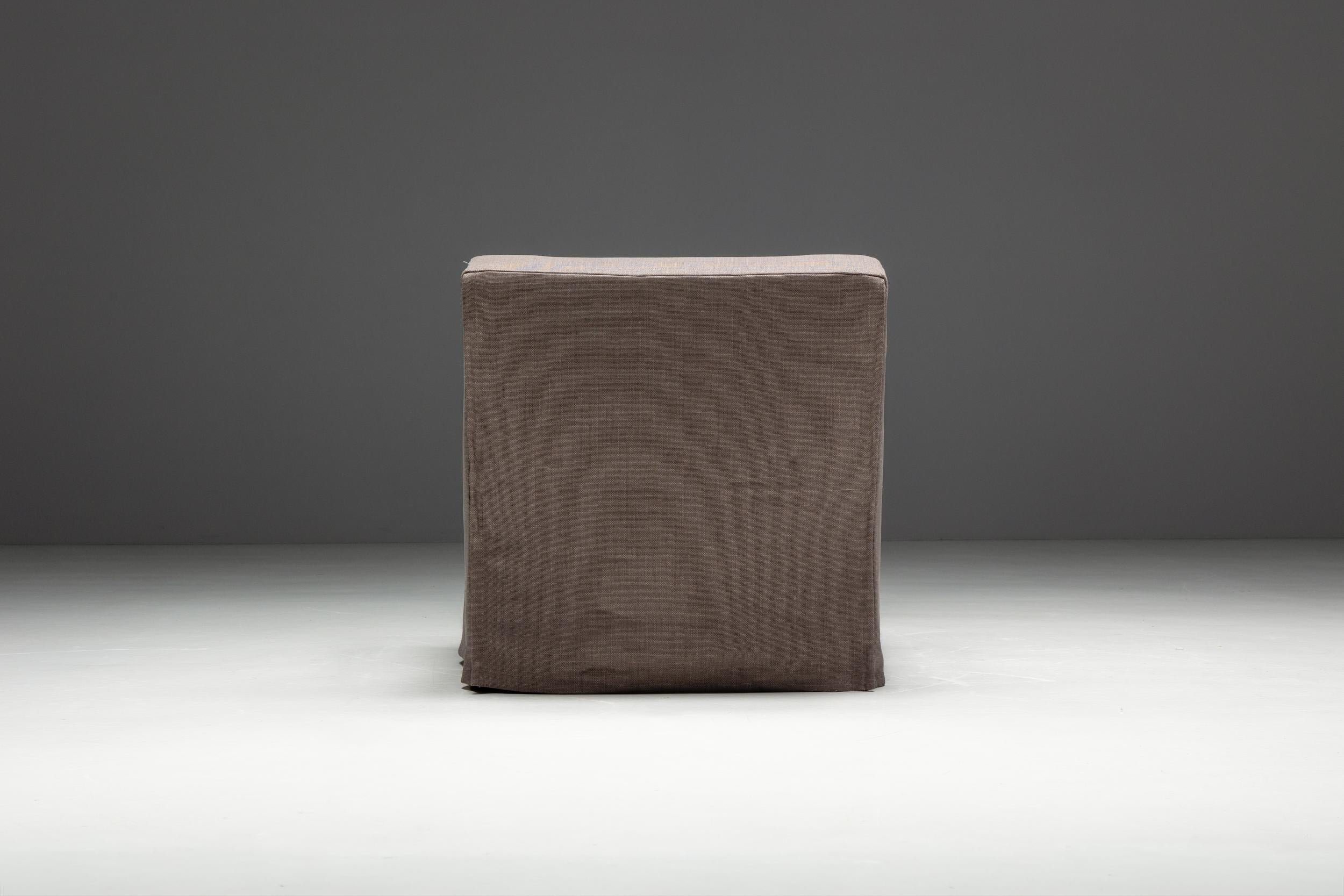 Lounge-Stühle von Christian Liaigre, Frankreich, 1990er Jahre im Angebot 6