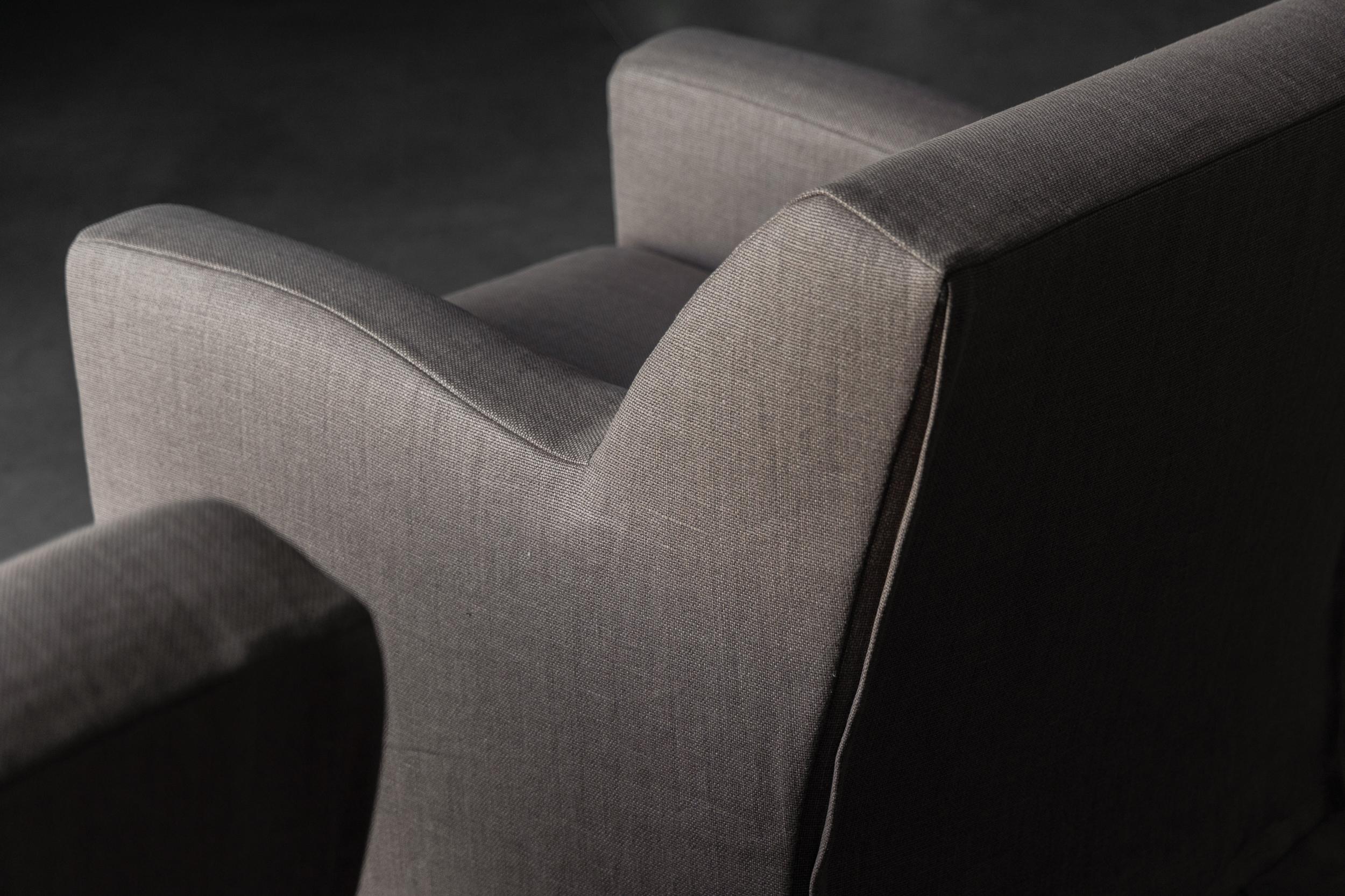 Lounge-Stühle von Christian Liaigre, Frankreich, 1990er Jahre im Zustand „Hervorragend“ im Angebot in Antwerp, BE