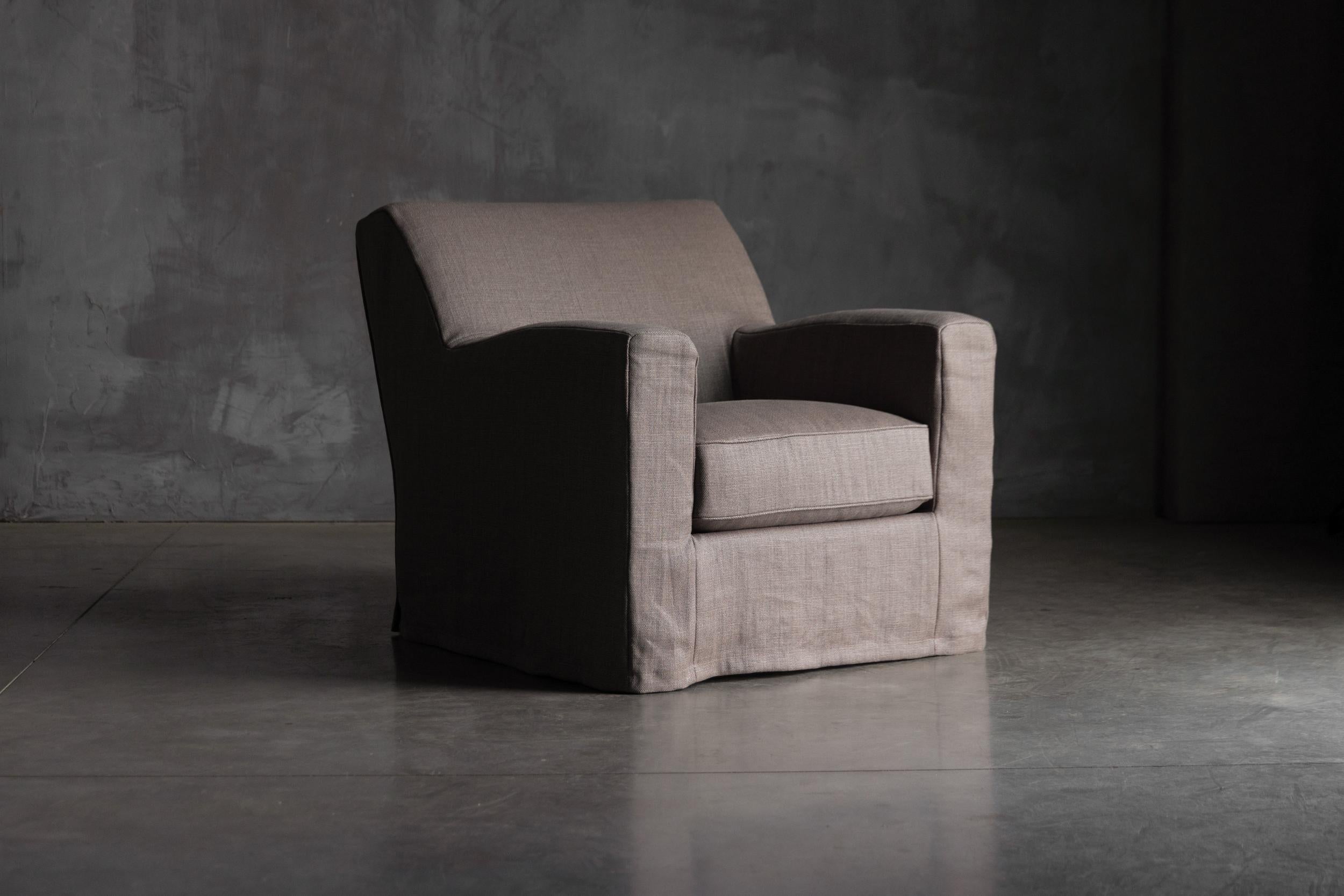 Lounge-Stühle von Christian Liaigre, Frankreich, 1990er Jahre (Ende des 20. Jahrhunderts) im Angebot