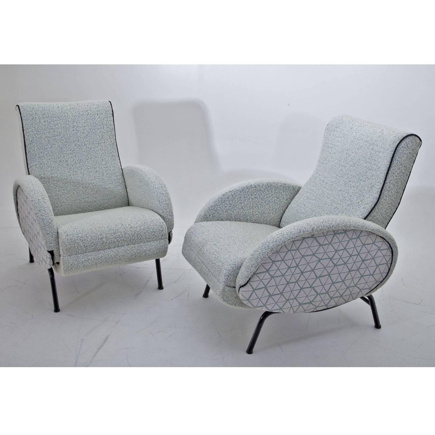 Lounge Chairs by Dormiveglia, Italy, 1950s 2