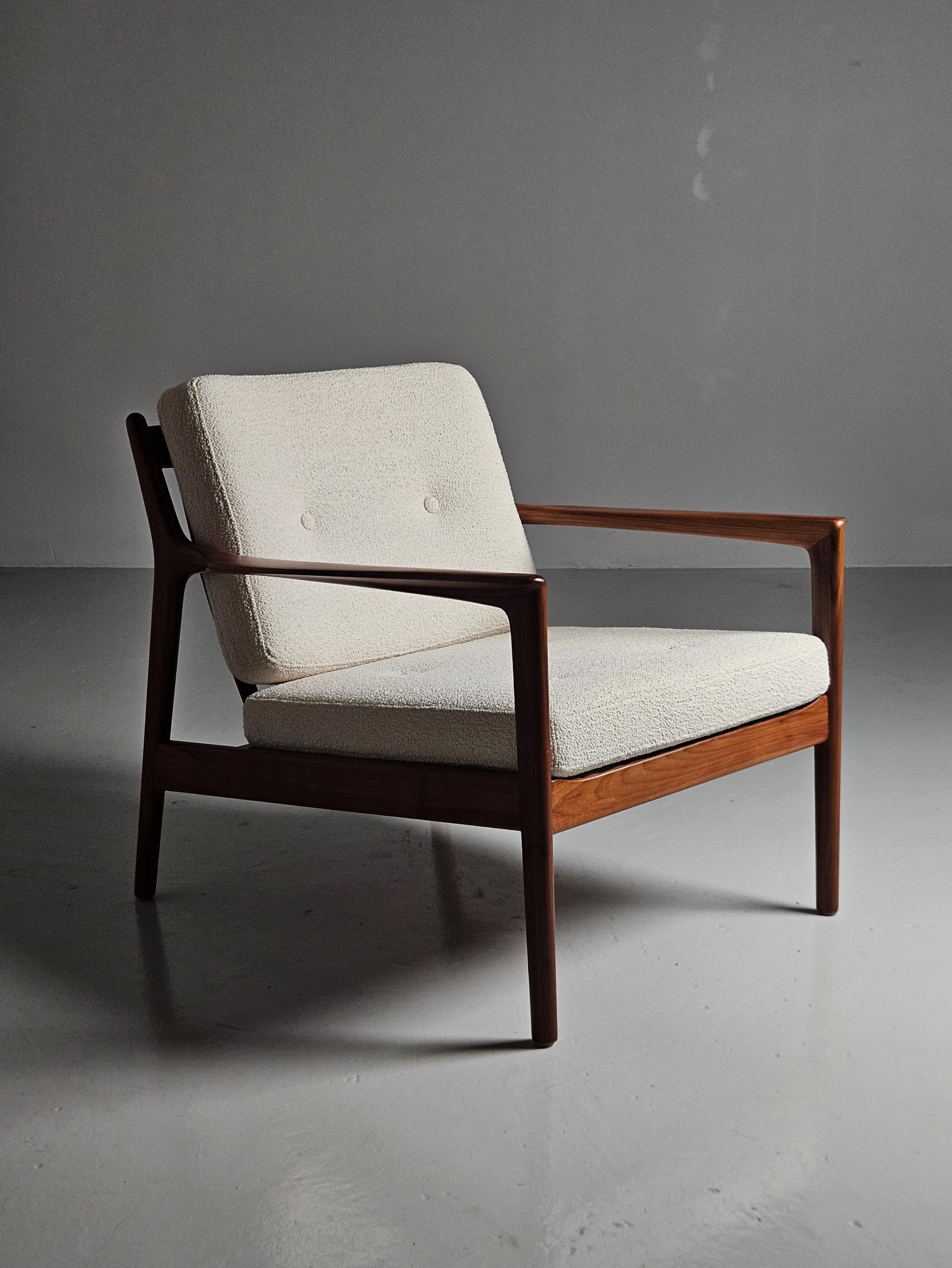Swedish Lounge chairs by Folke Ohlsson for DUX, Sweden, 1960s
