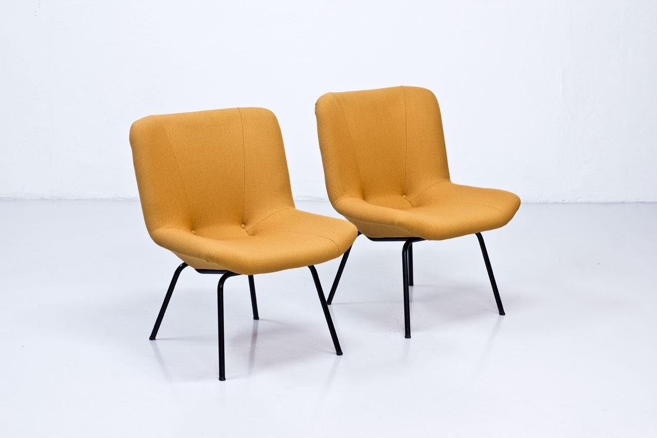 Scandinavian Modern Lounge Chairs by Carl Gustaf Hiort Af Ornäs, Finland, 1950s