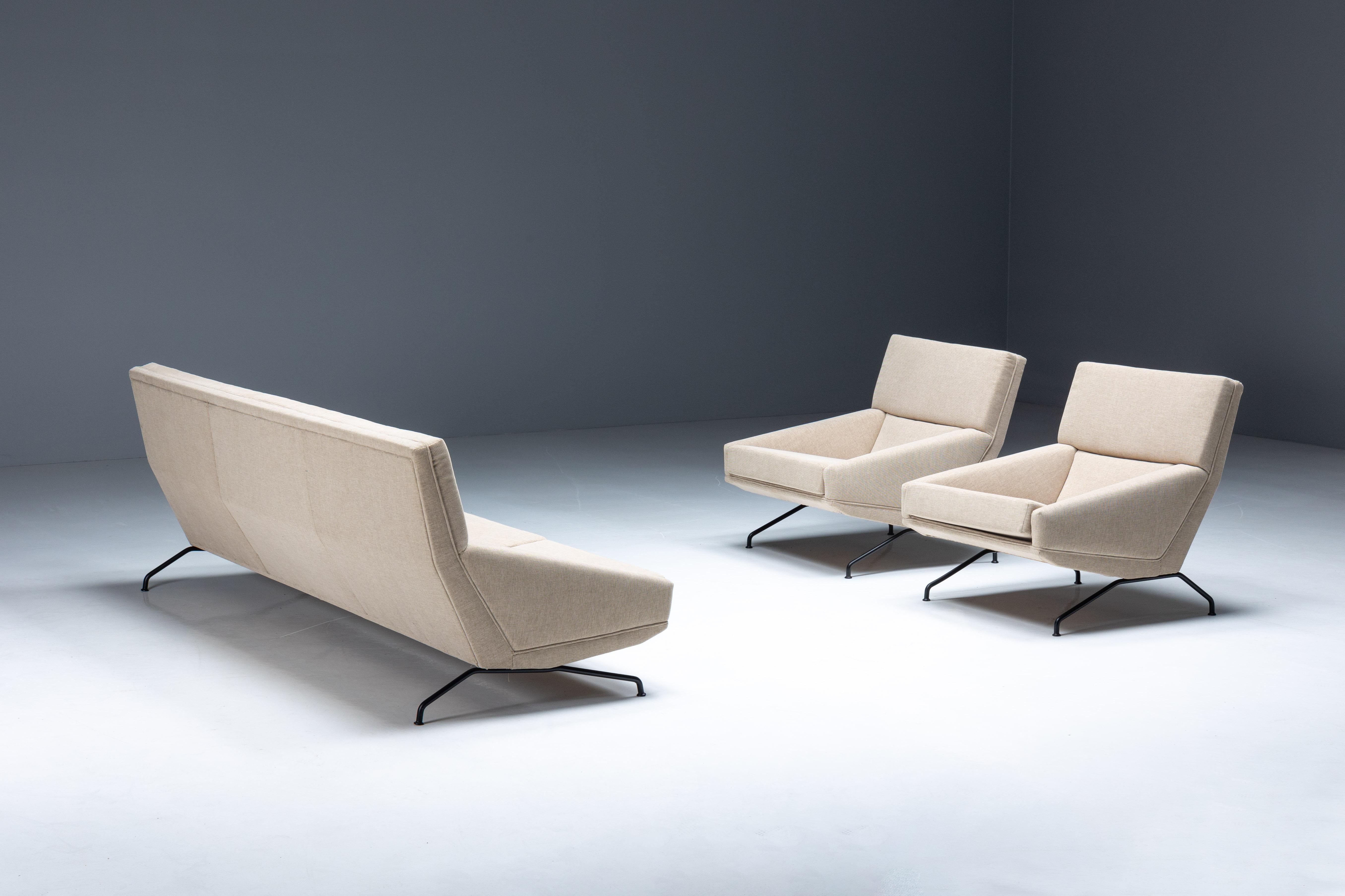 Lounge Chairs by Georges van Rijck for Beaufort, Belgium, 1960s For Sale 6