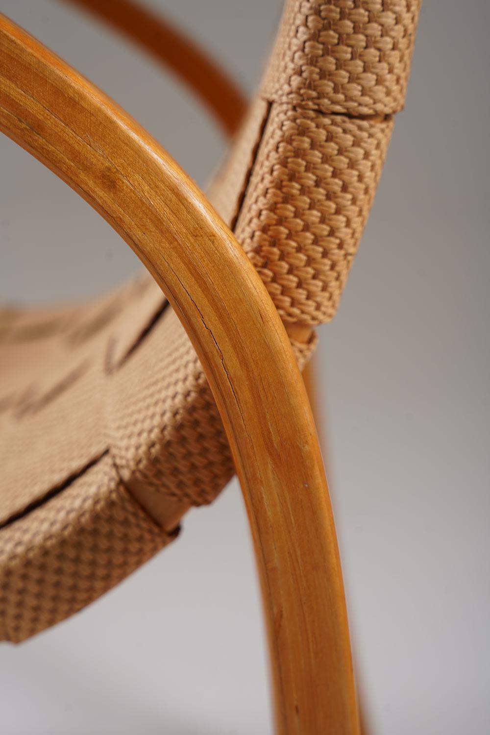 Lounge Chairs by Gustaf Axel Berg, Model Tösen For Sale 3