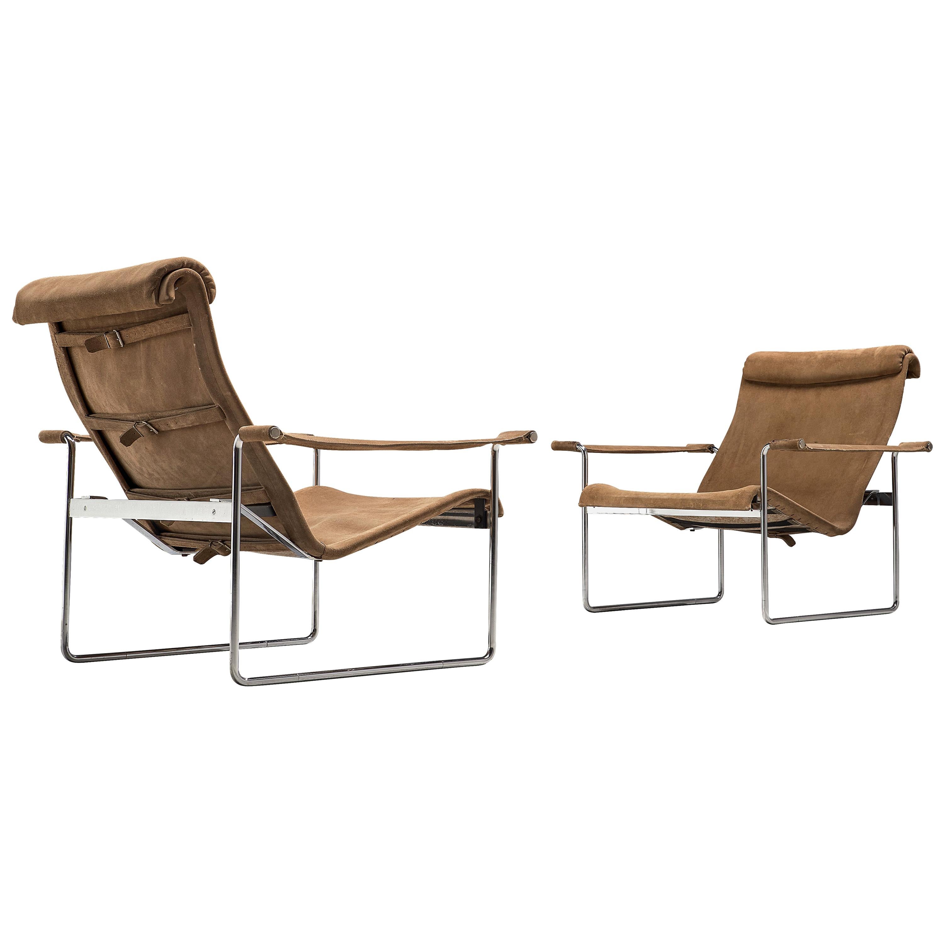 Lounge Chairs by Hans Könecke for Tecta