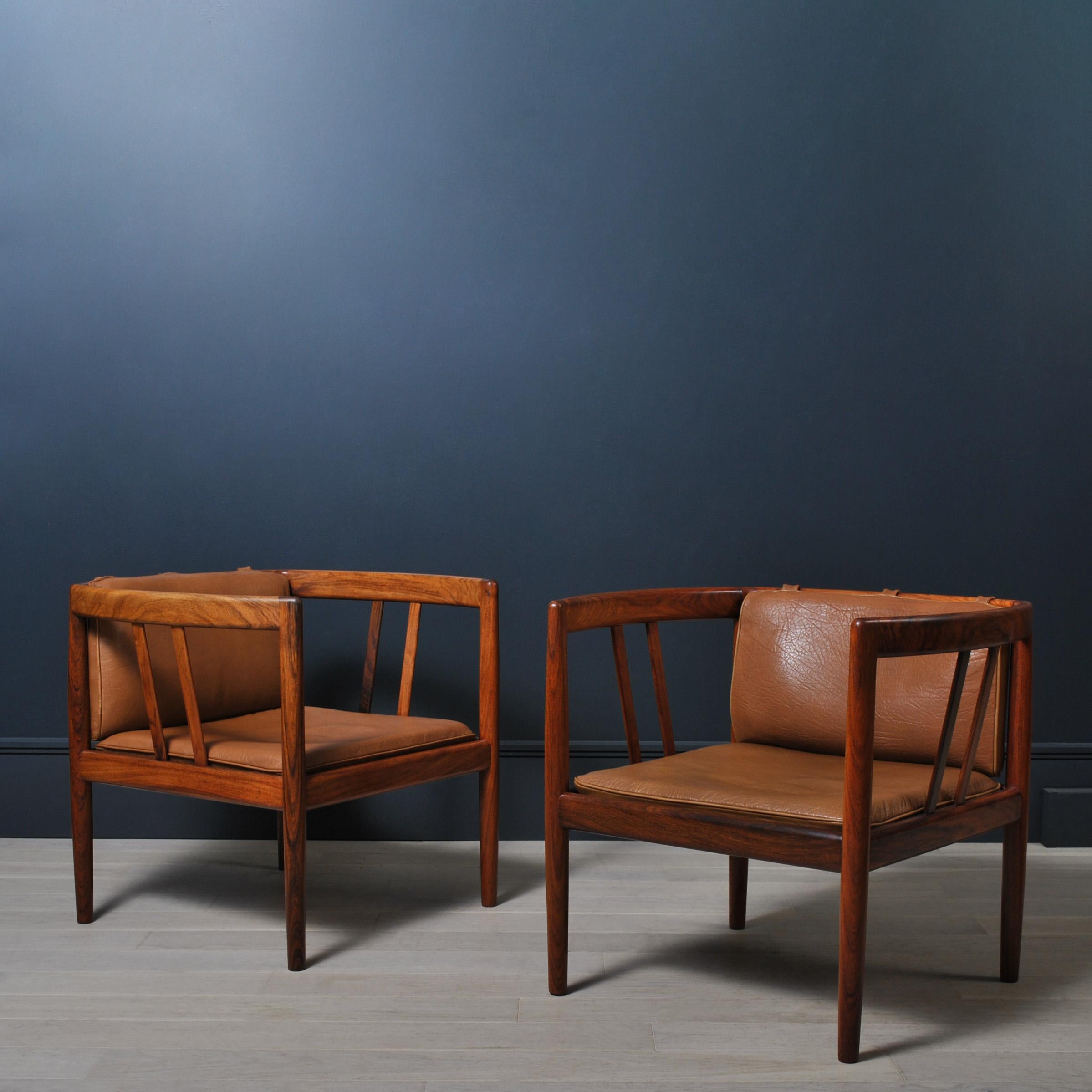 Lounge Chairs by Illum Wikkelsø & Holger Christiansen 4