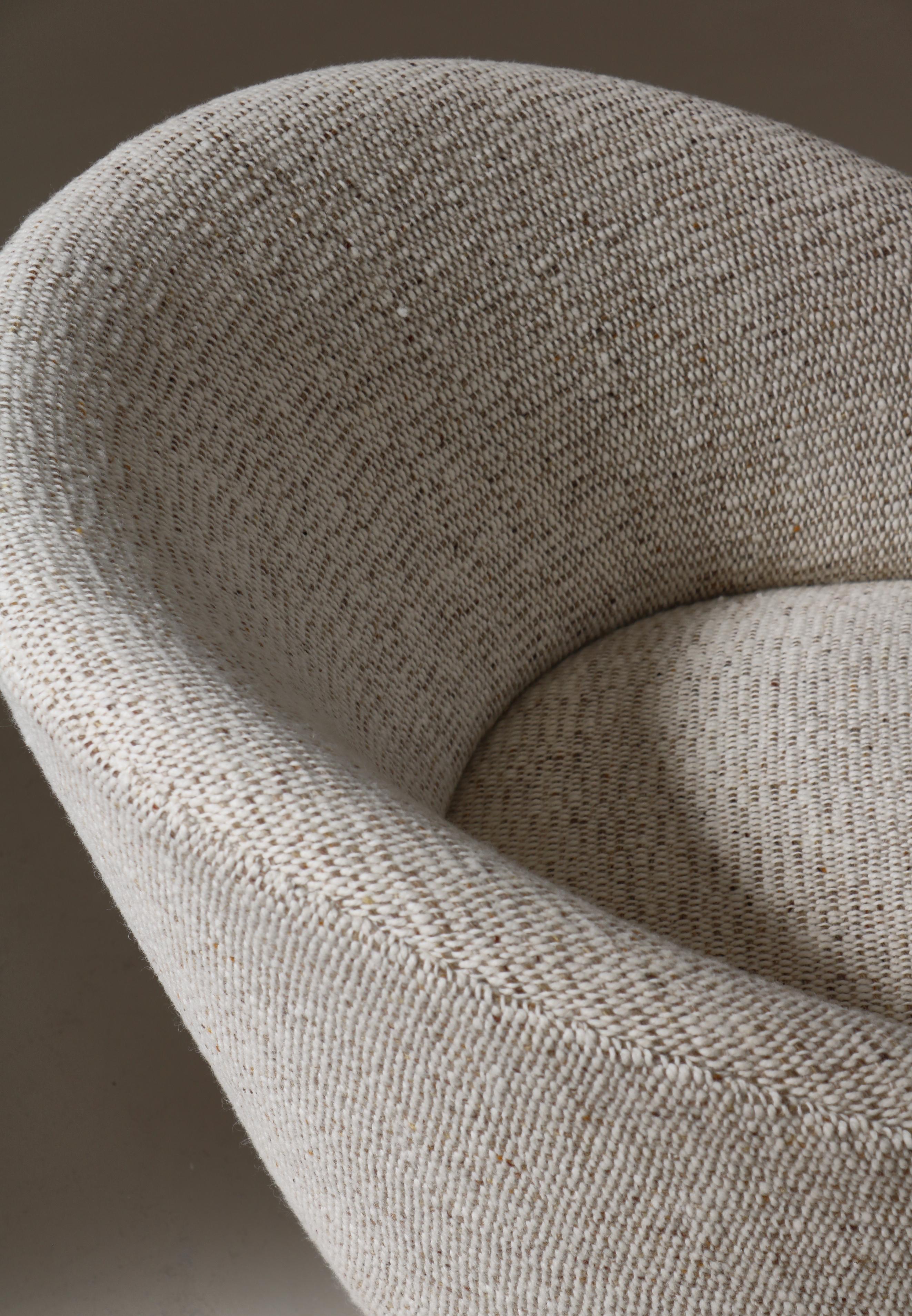 Mid-20th Century Lounge Chairs by Illums Bolighus Danish Art Weaving, Copenhagen, Denmark, 1950s For Sale