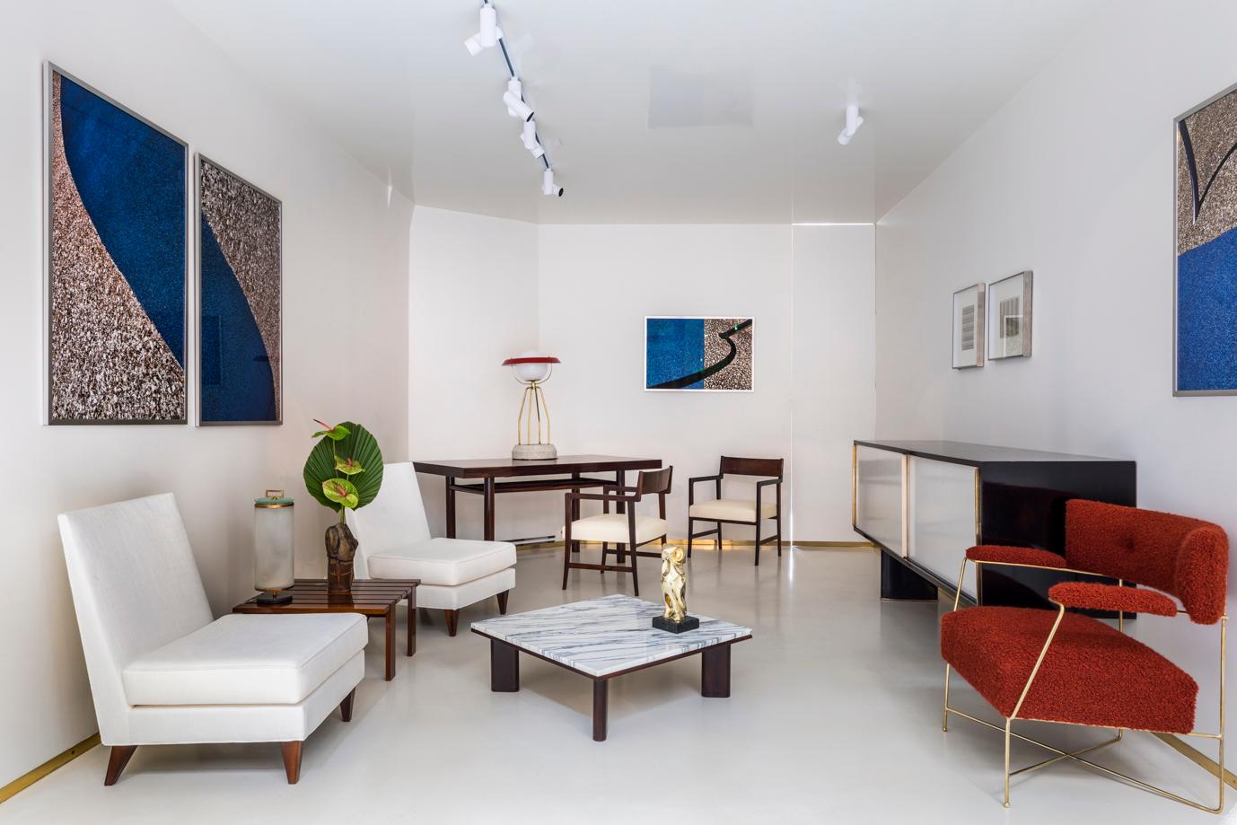 Mid-Century Modern Lounge Chairs by Joaquim Tenreiro, Brazil, 1958