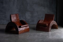 Lounge-Stühle von José Zanine Caldas, Brasilien, 1970er Jahre