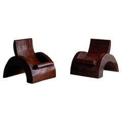 Chaises longues de José Zanine Caldas, Brésil, années 1970
