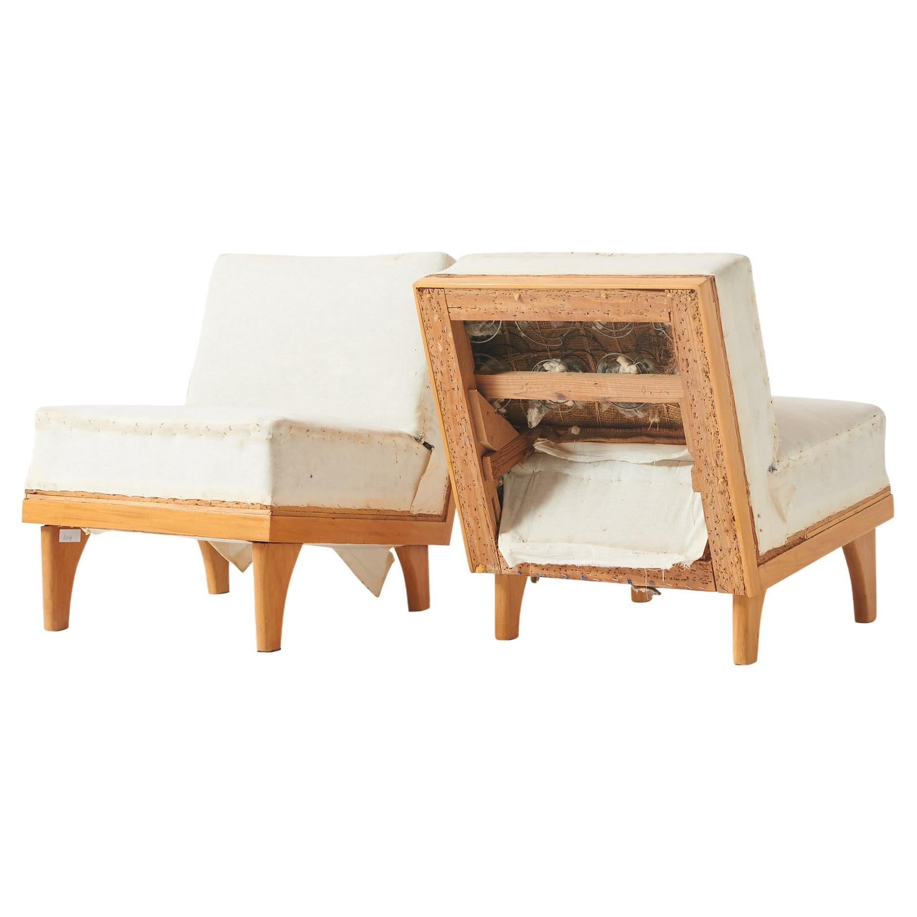 Lounge Chairs by Michael Van Beuren For Sale