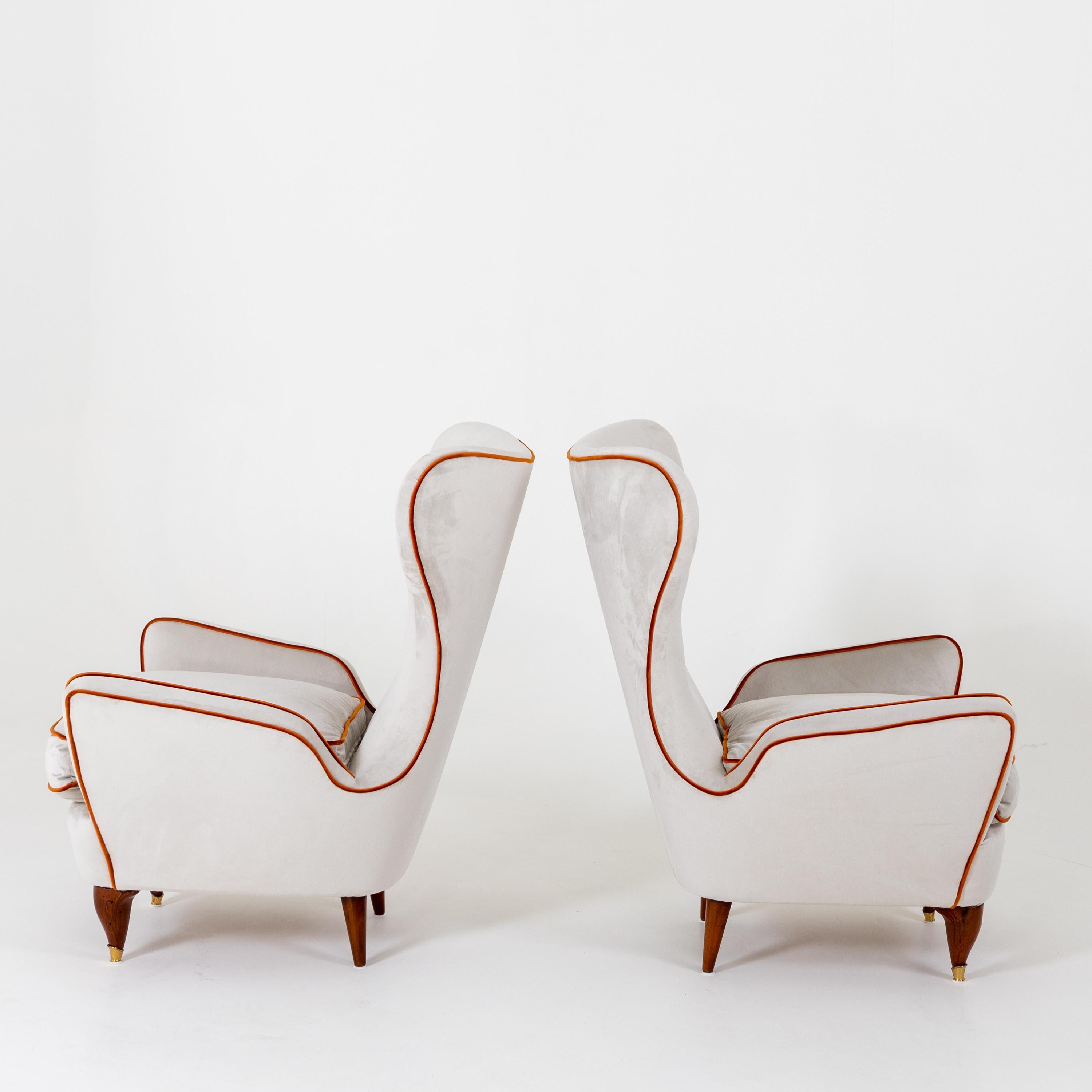 Mid-Century Modern Lounge Chairs by Paolo Buffa, Italy, 1950s