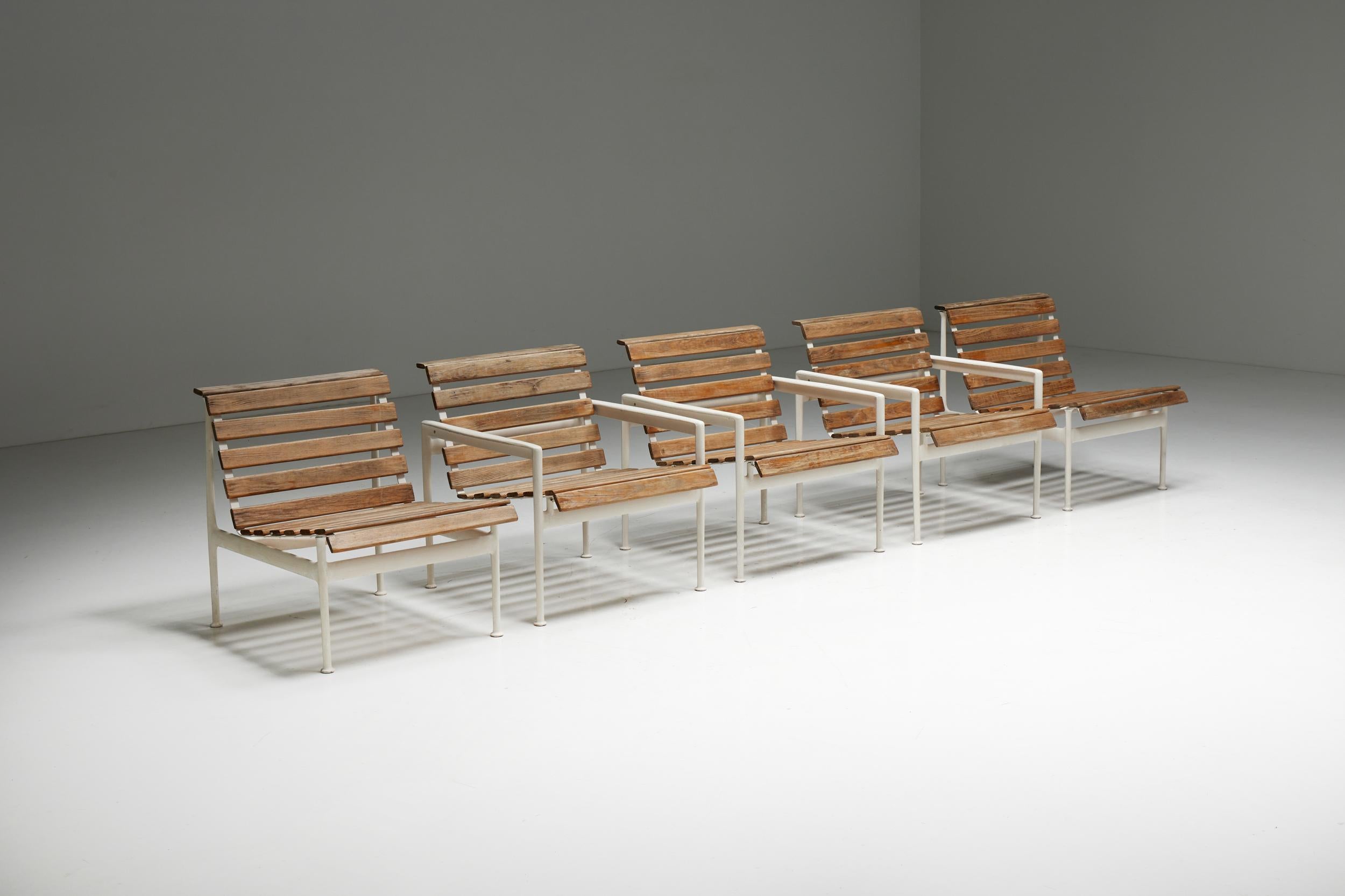 Lounge Chairs by Richard Schultz for Knoll International, United States, 1960s For Sale 3