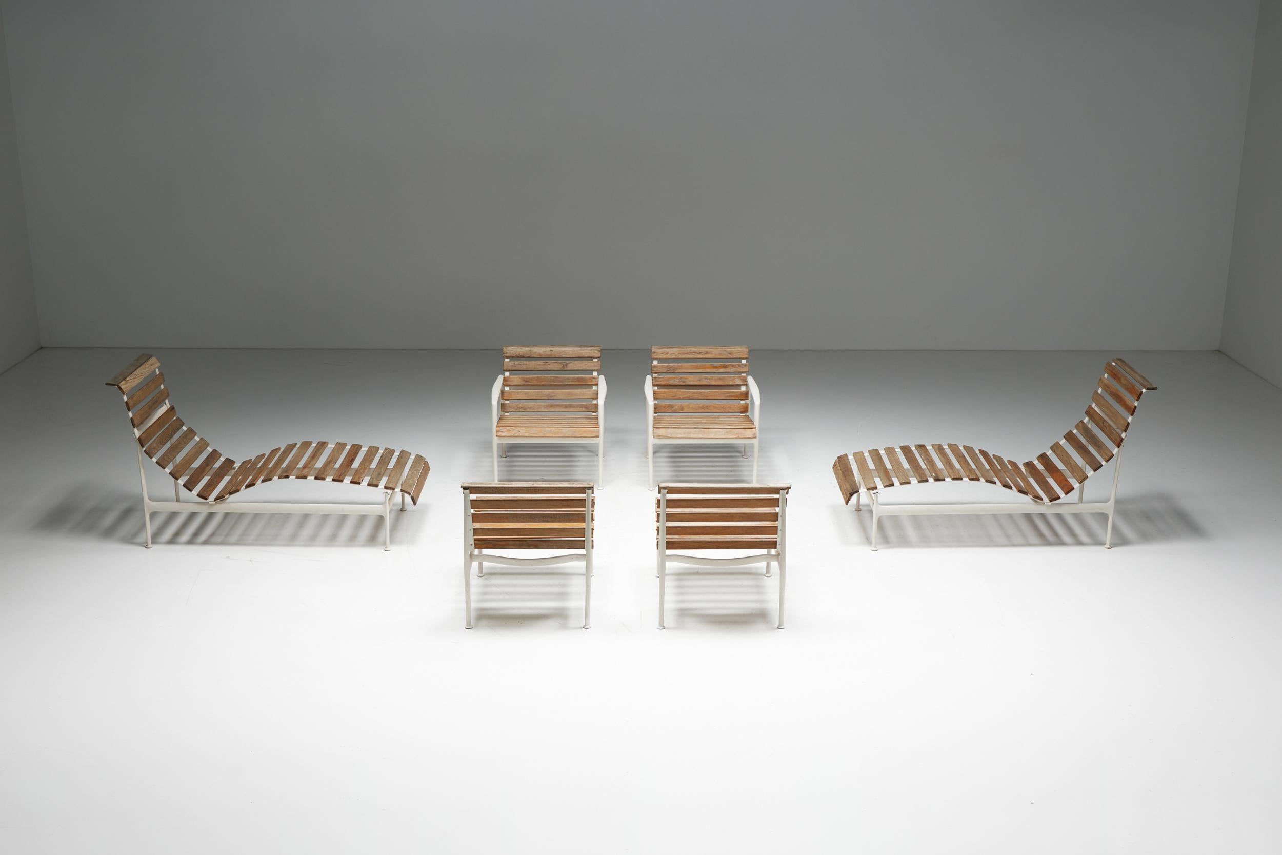 Lounge Chairs by Richard Schultz for Knoll International, United States, 1960s For Sale 4