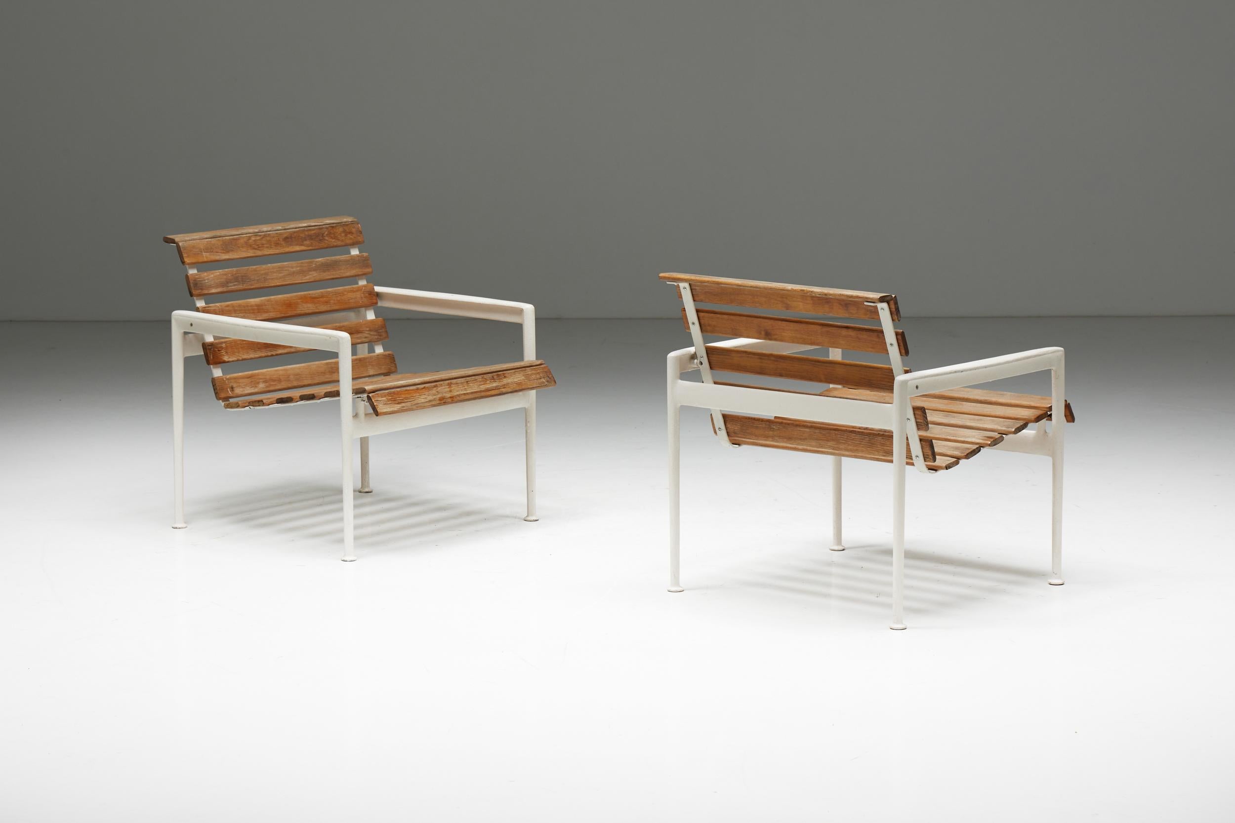 American Lounge Chairs by Richard Schultz for Knoll International, United States, 1960s For Sale