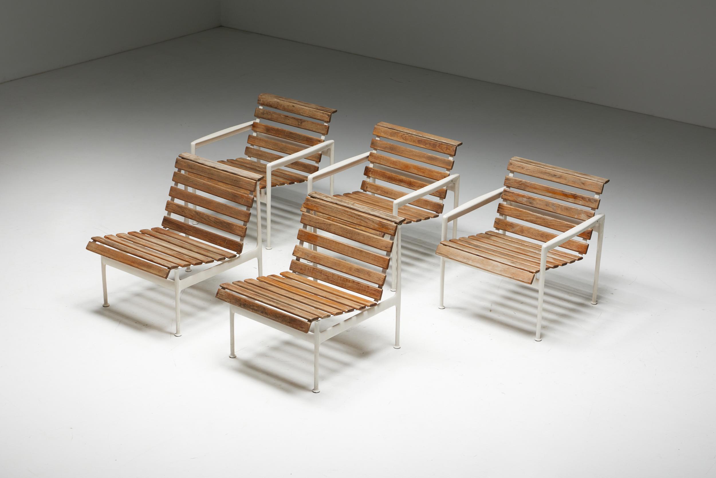 Lounge Chairs by Richard Schultz for Knoll International, United States, 1960s For Sale 2