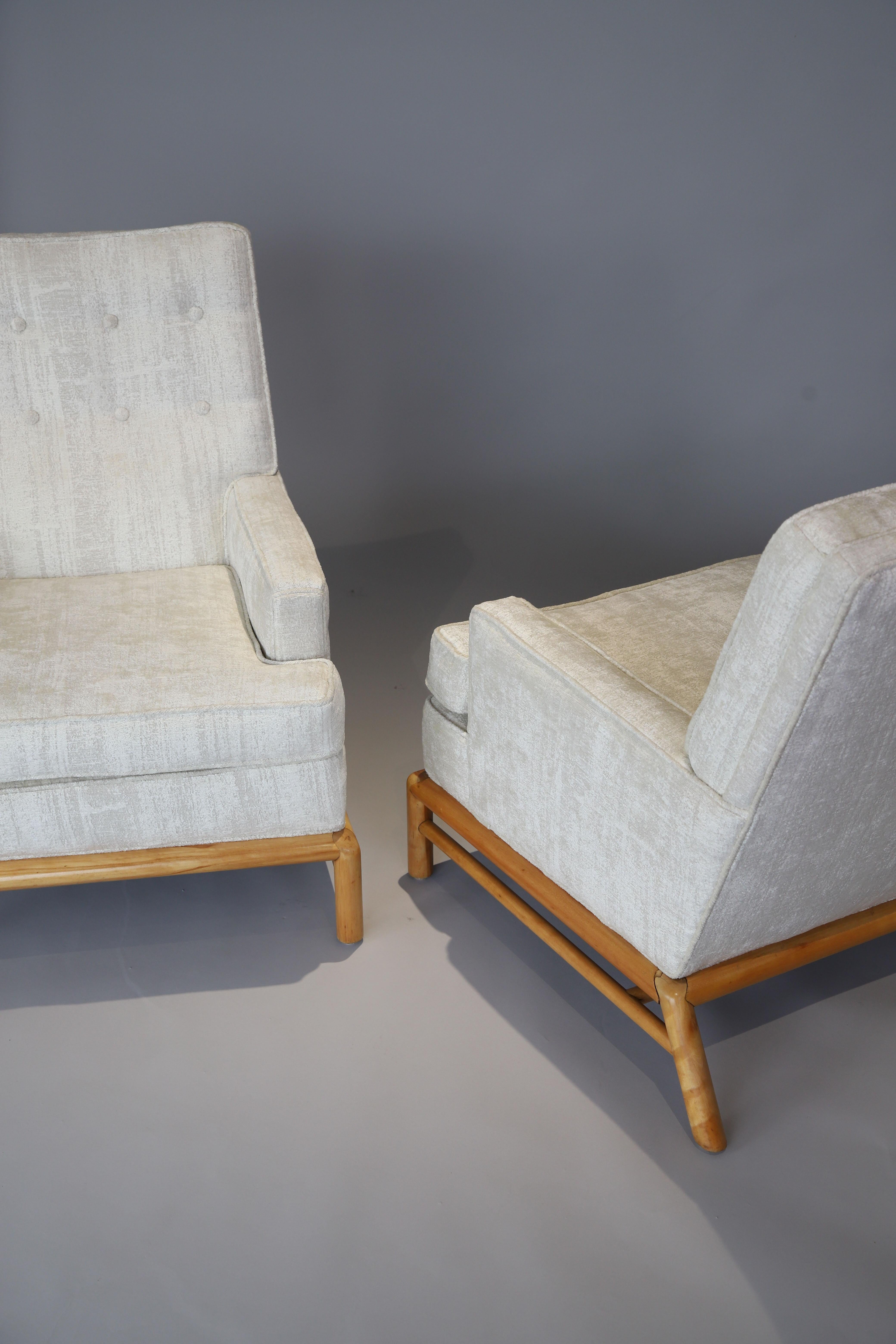 Lounge Chairs by T.H. Robsjohn-Gibbings for Widdicomb 5
