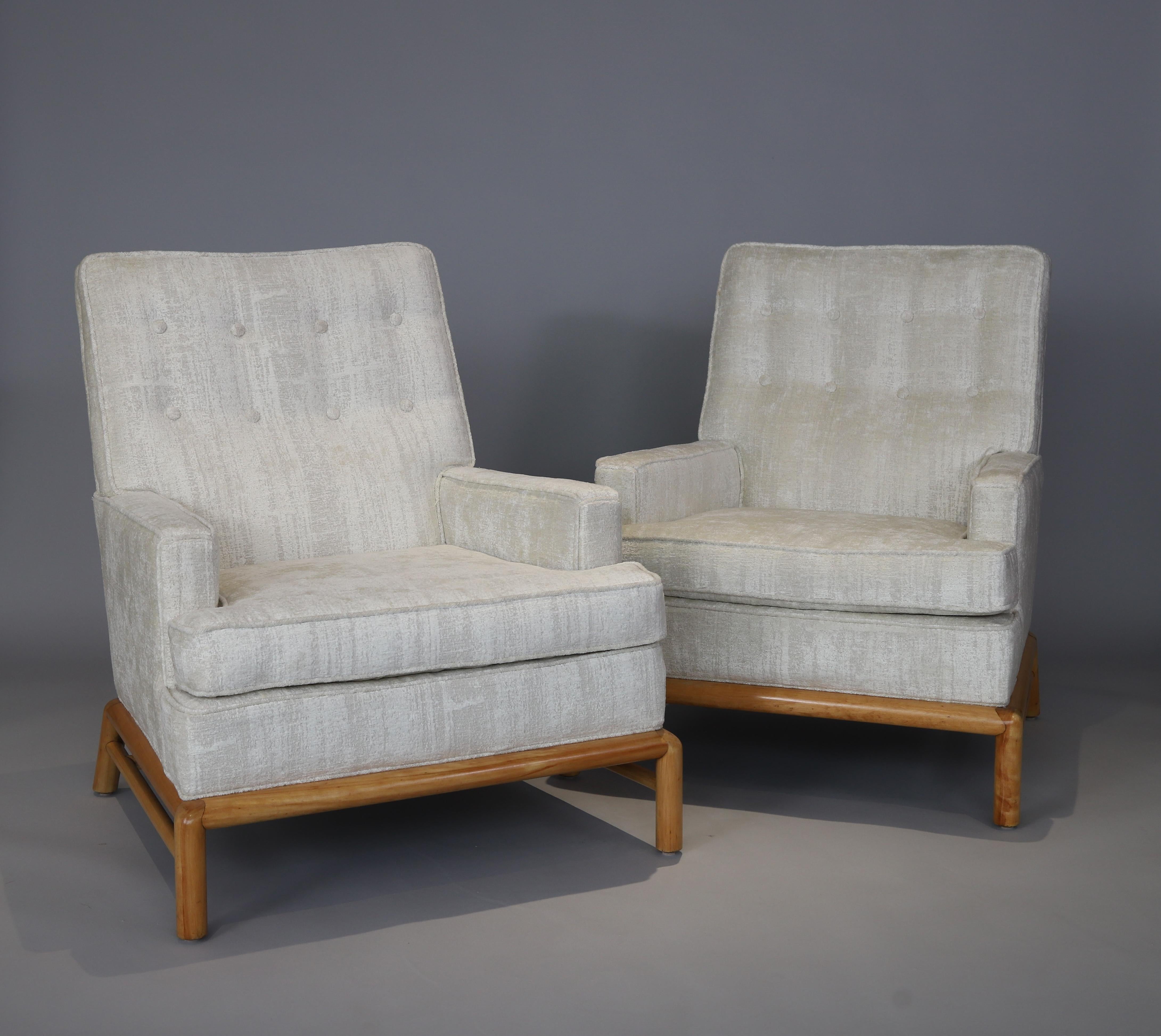 American Lounge Chairs by T.H. Robsjohn-Gibbings for Widdicomb
