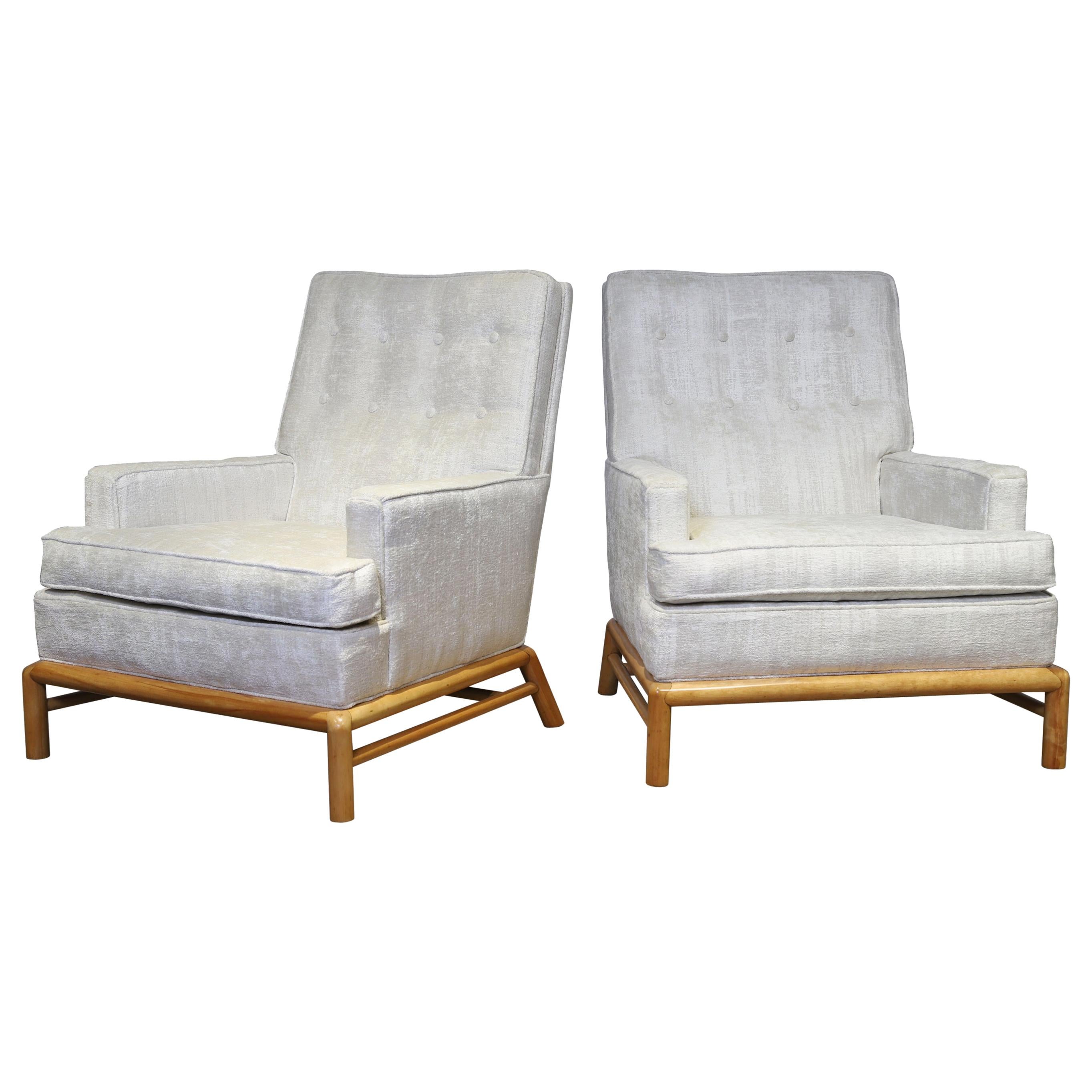 Lounge Chairs by T.H. Robsjohn-Gibbings for Widdicomb