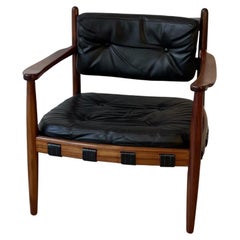 Lounge Chairs Cadett Rosewood and Leather Eric Merthen