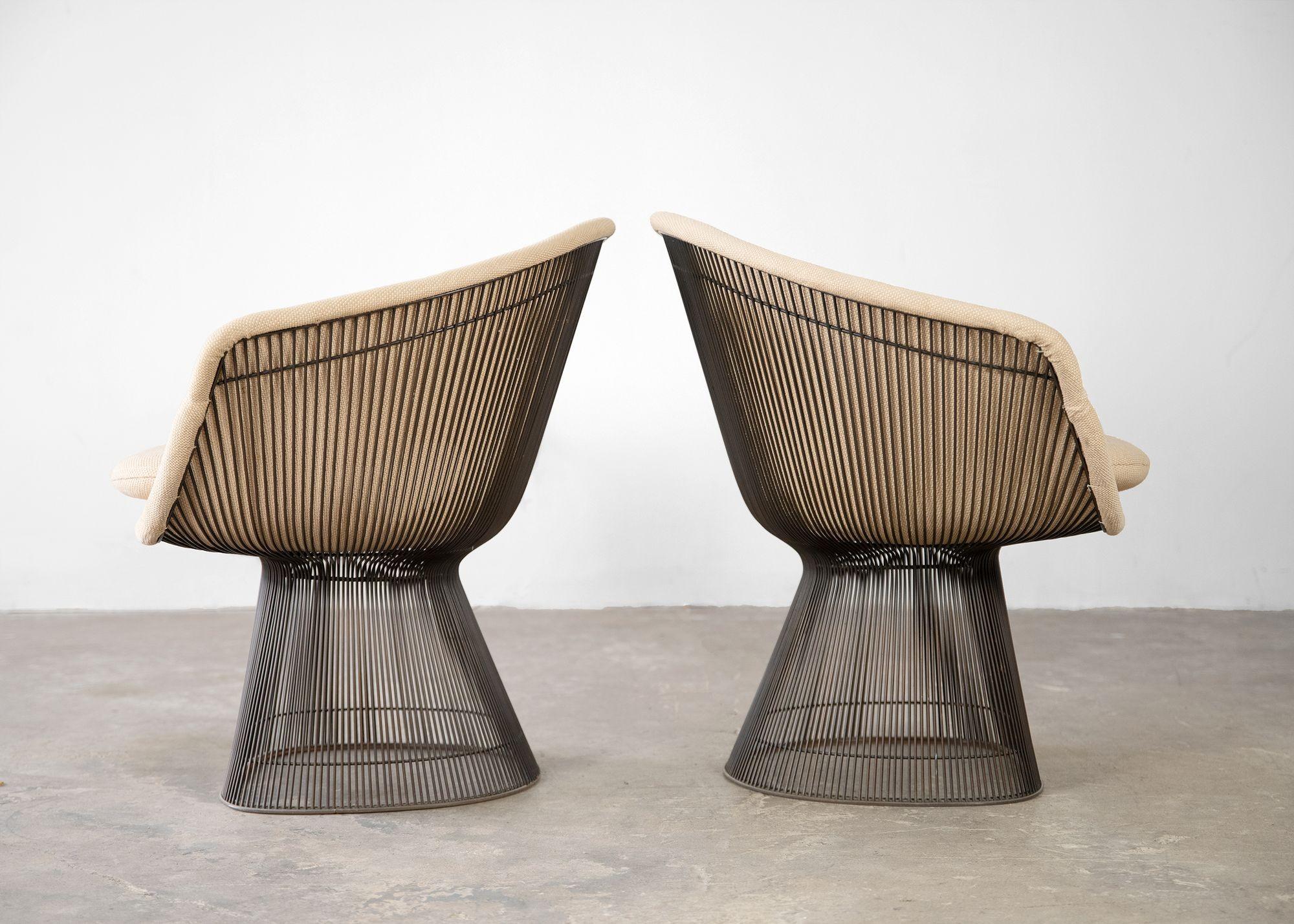 American Lounge Chairs Designed by Warren Platner 1966 for Knoll International For Sale