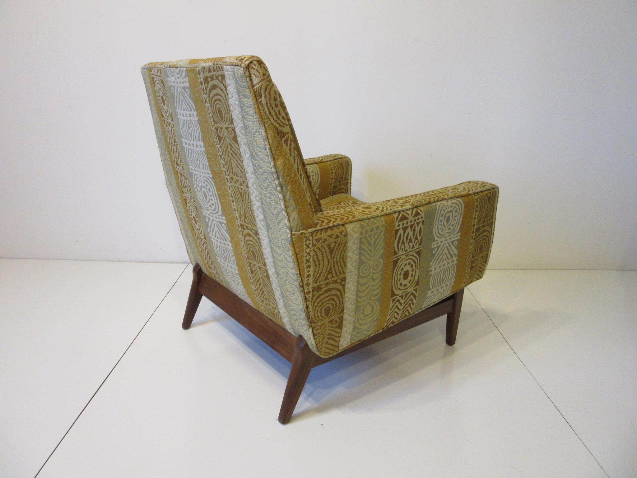 North American Lounge Chairs in the Style of Harvey Probber or Midcentury