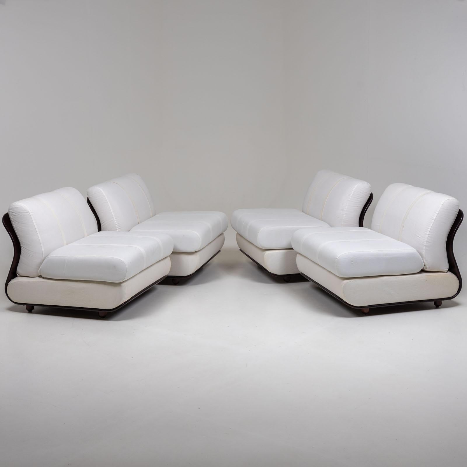 Chaises longues dans le style de Mario Bellini, Italie 20e siècle Bon état - En vente à Greding, DE