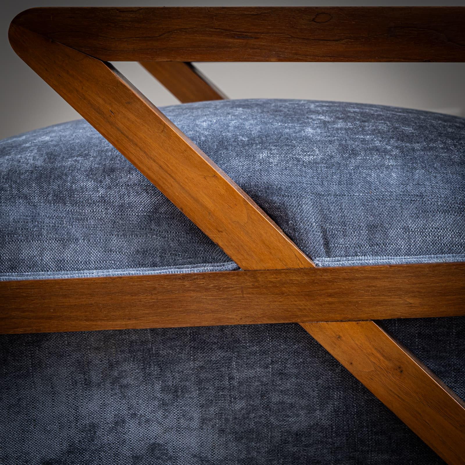 Lounge Chairs, Italian Manufactory, 1940s For Sale 5