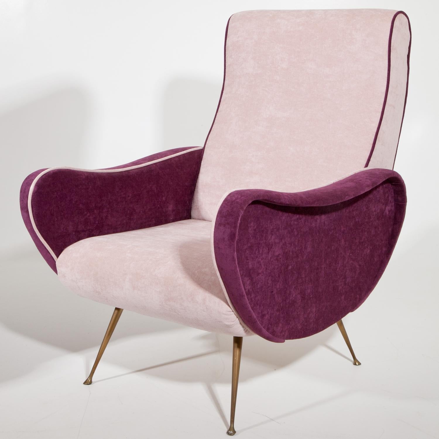 Lounge Chairs, Italy, Mid-20th Century 5