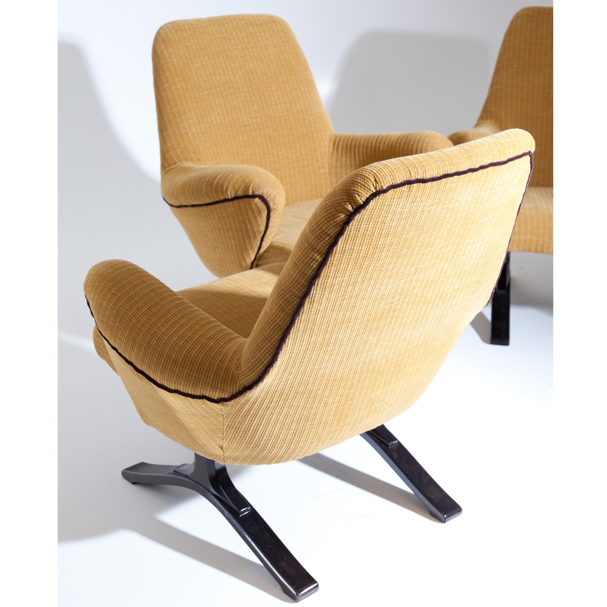 Lounge Chairs, Italy, Mid-20th Century 3