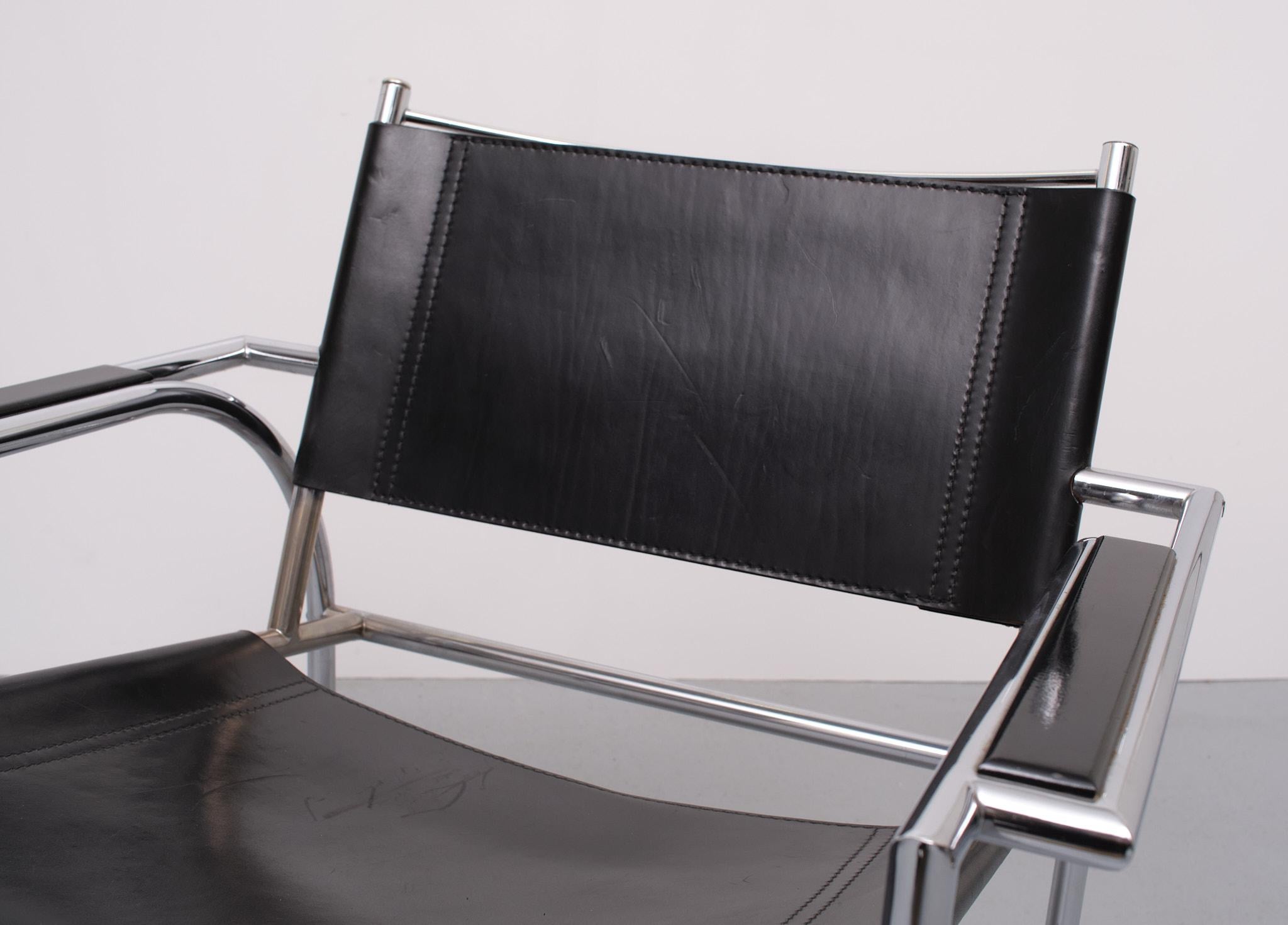 Lounge Chairs Leolux Gerard Vollenbrock 1980s  In Good Condition For Sale In Den Haag, NL
