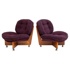 Vintage Lounge Chairs, Mid-20th Century