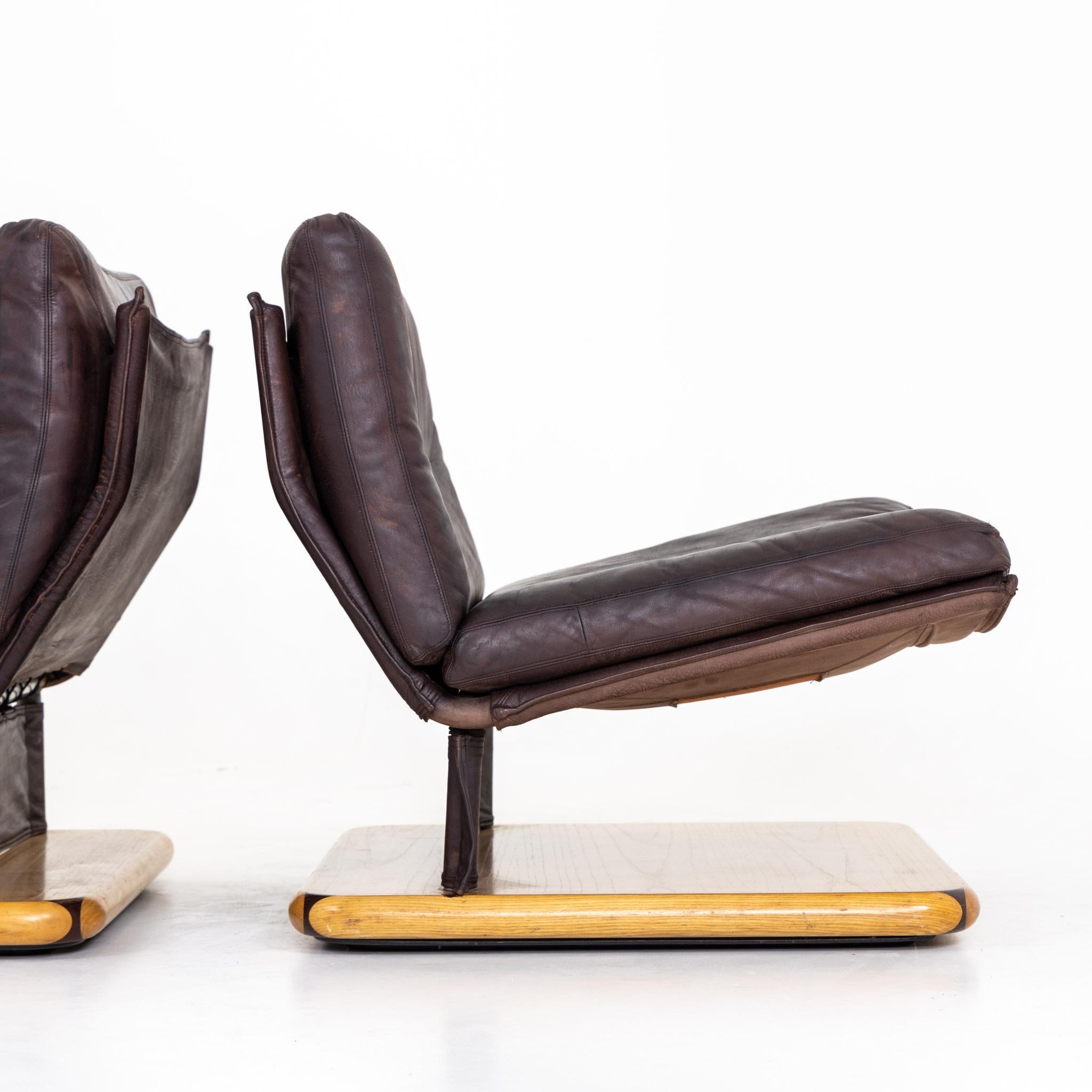 Lounge Chairs, Model Gionata by Dipo, Italy, 20th Century In Good Condition In Greding, DE