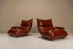 Sillas de salón Modelo "Zinzolo" De Vittorio Varo Para Plan, Italia Años 60